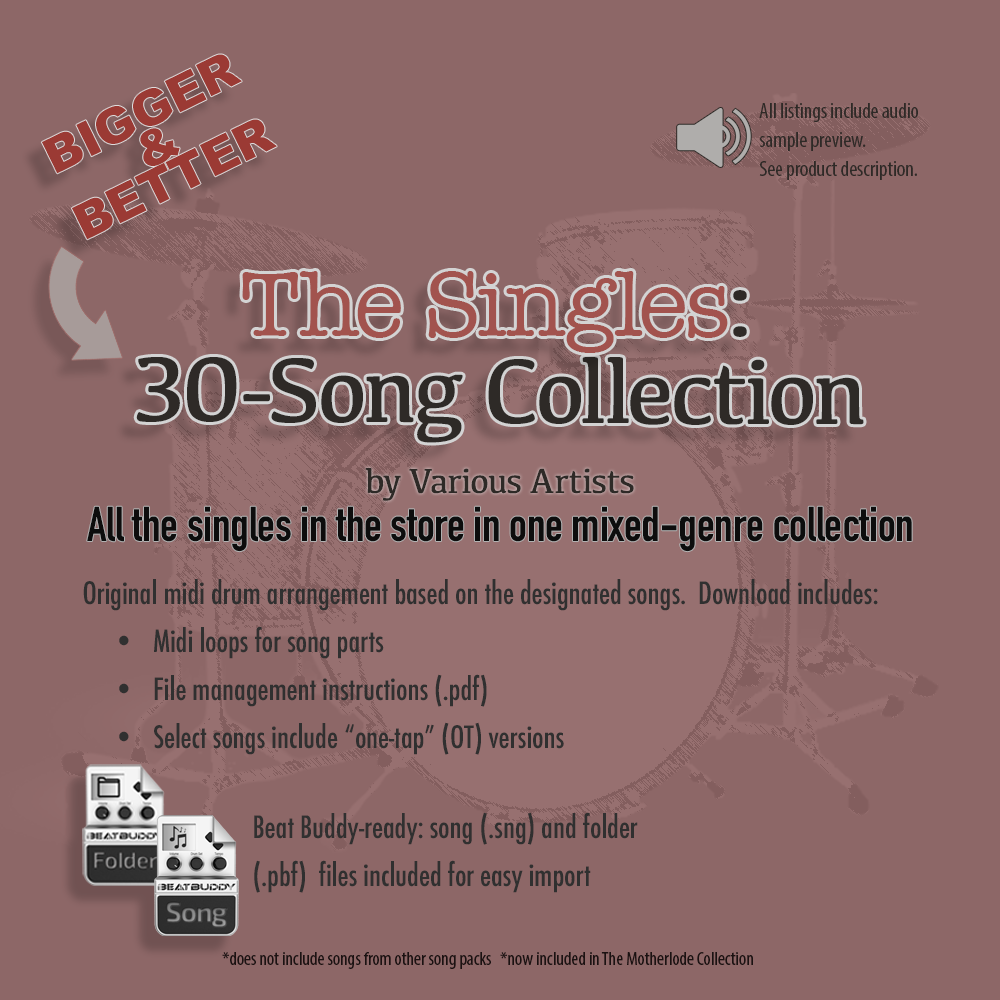 The Singles Collection - 30-Song Mixed-Genre Pack