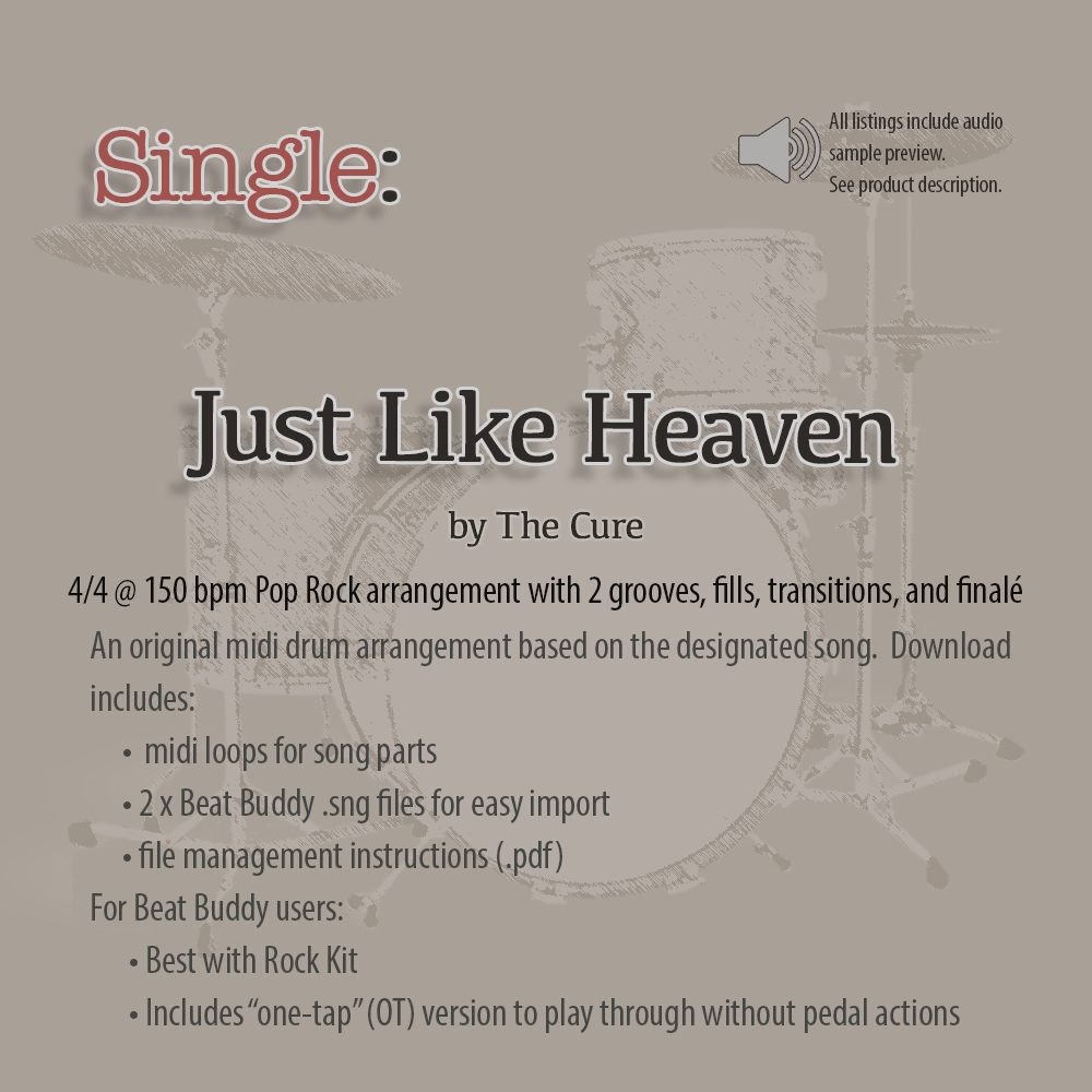 Single: Just Like Heaven by The Cure