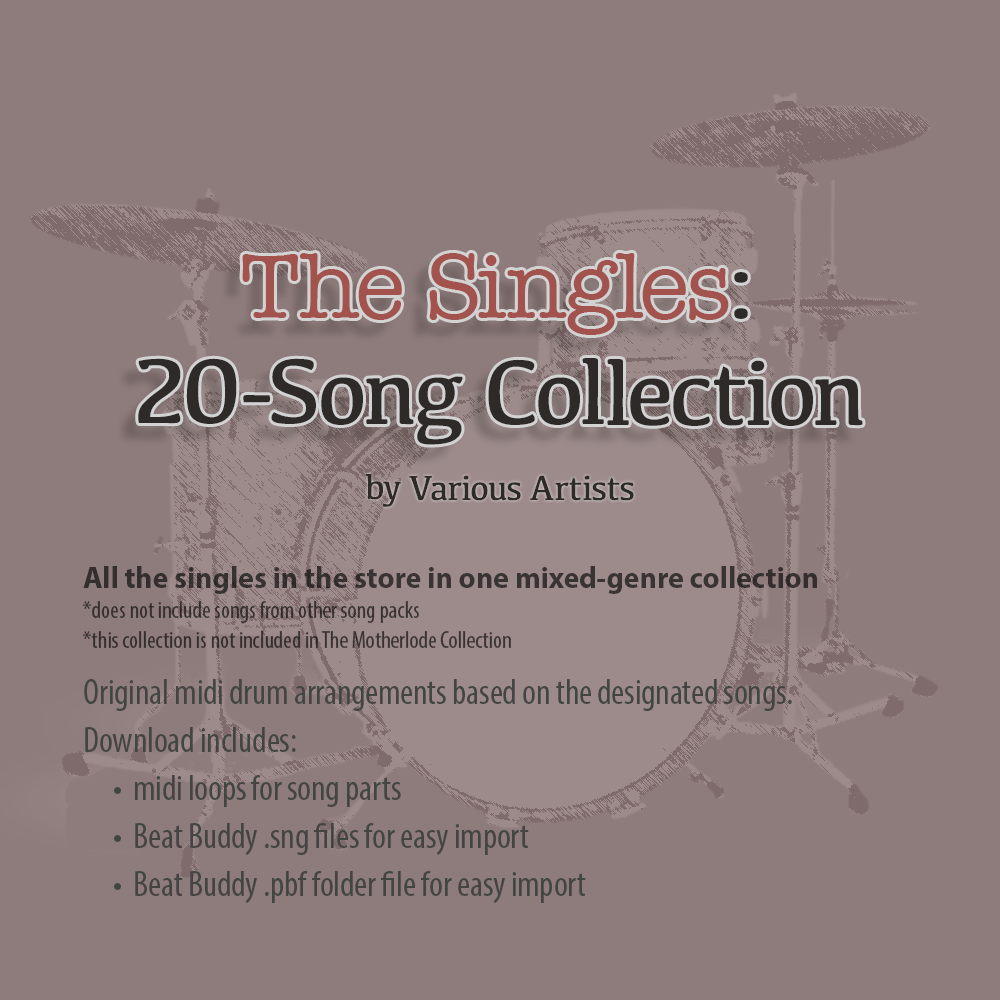 The Singles 20-Song Mixed-Genre Pack