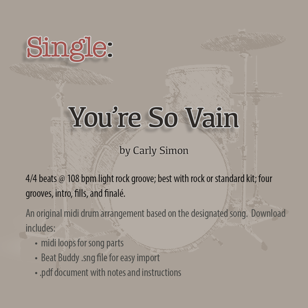 Single: You're So Vain by Carly Simon