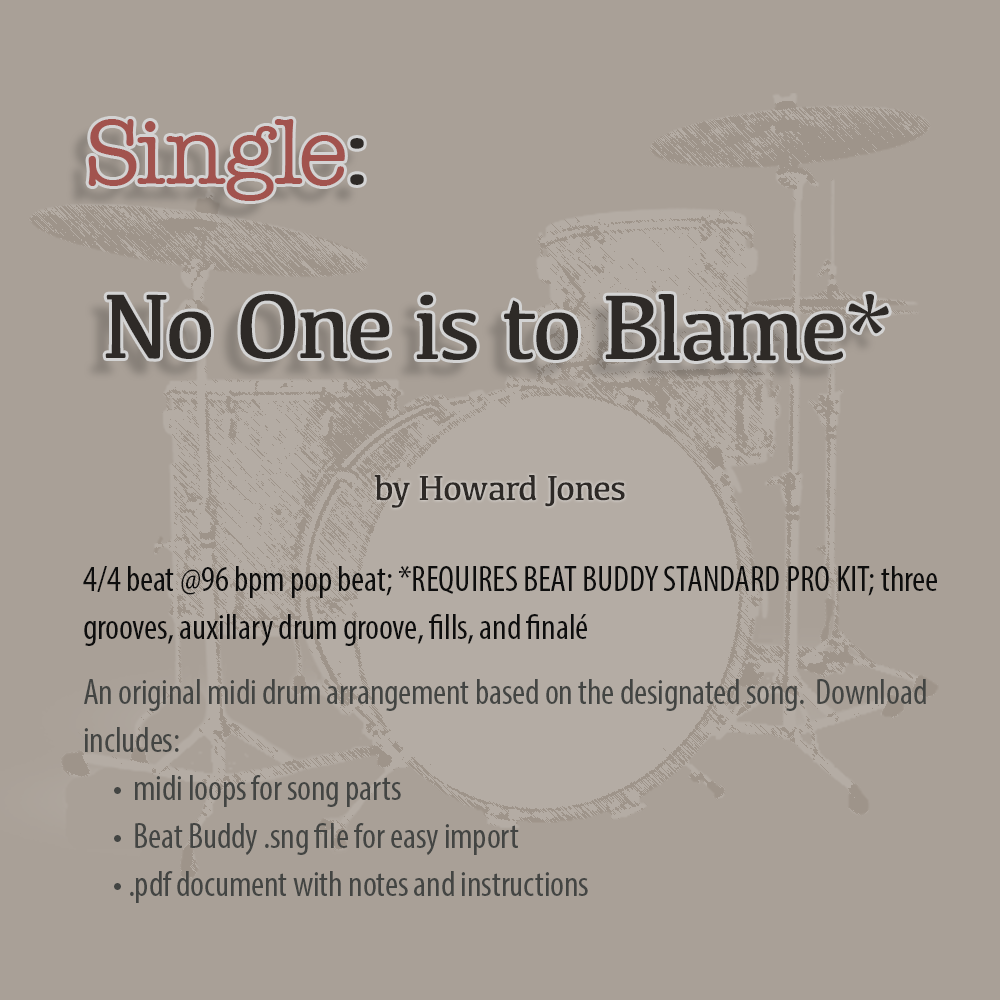 Single: No One is to Blame by Howard Jones