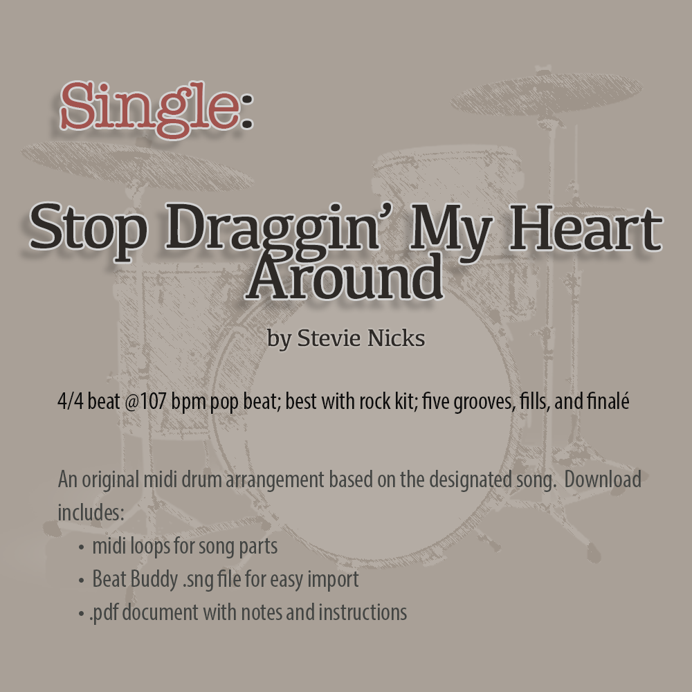 Single: Stop Draggin' My Heart Around by Stevie Nicks