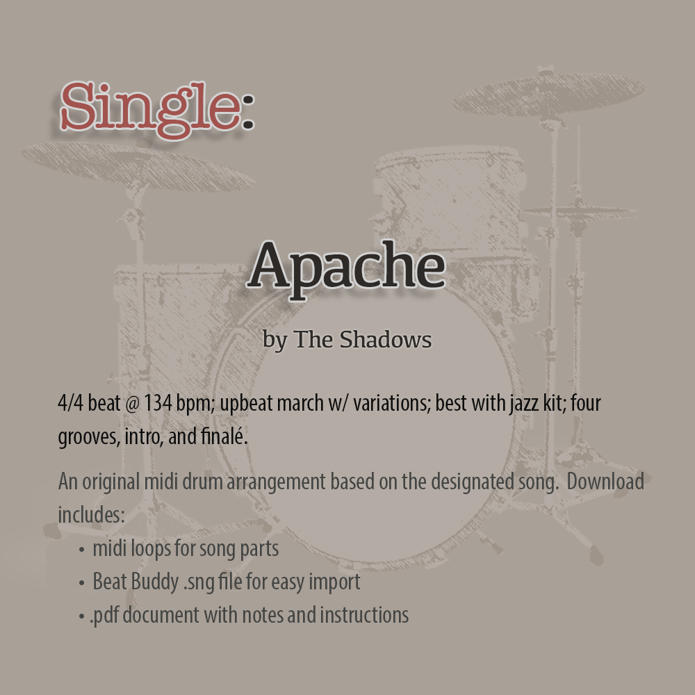 Single: Apache by The Shadows