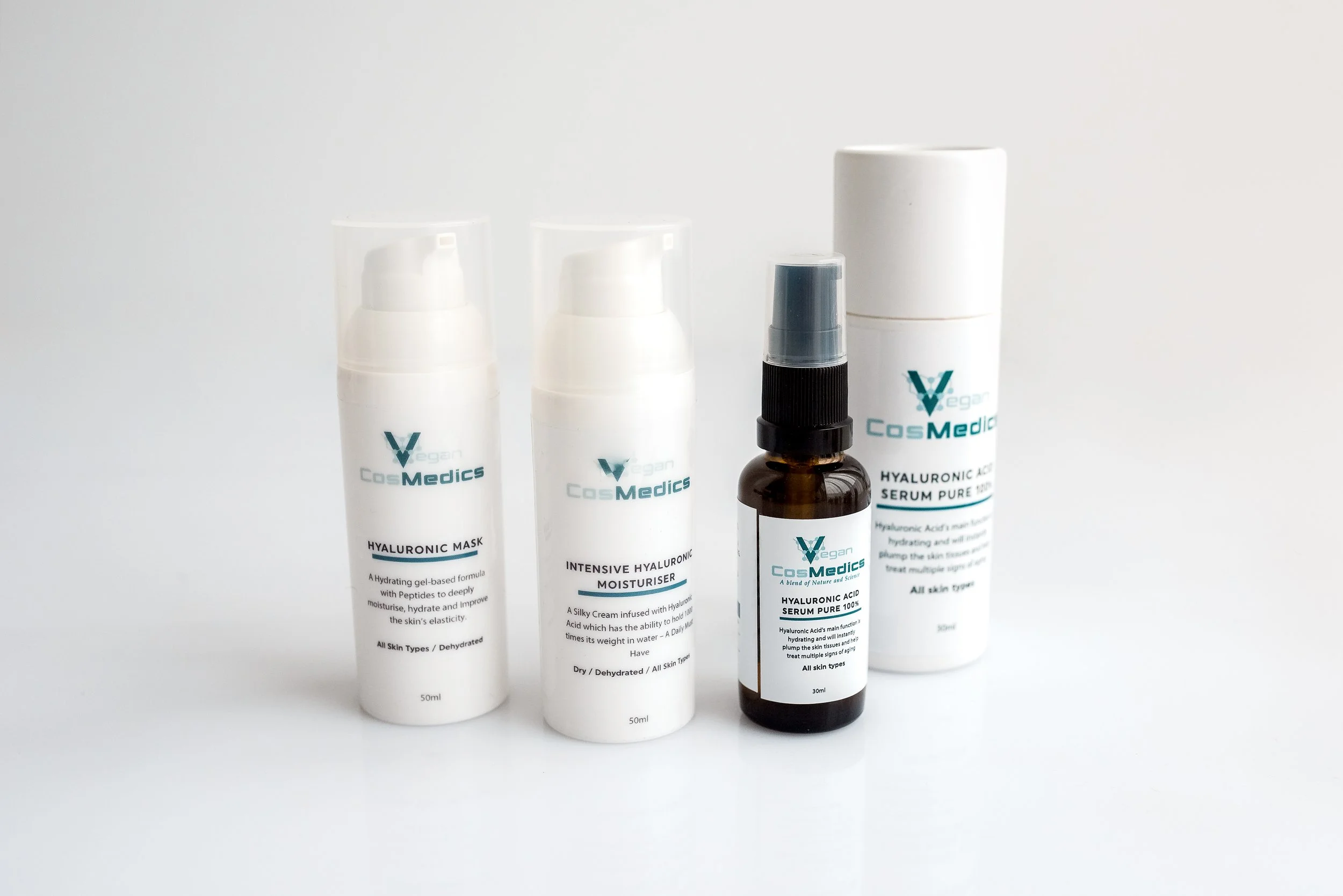 Vegan Hyaluronic Acid Skincare Collection