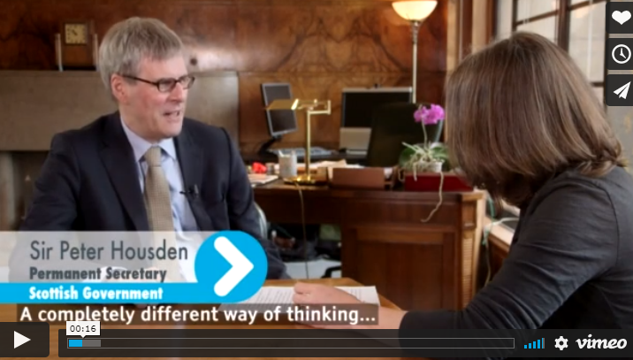 "Co-production in Scotland - In conversation with the Permanent Secretary