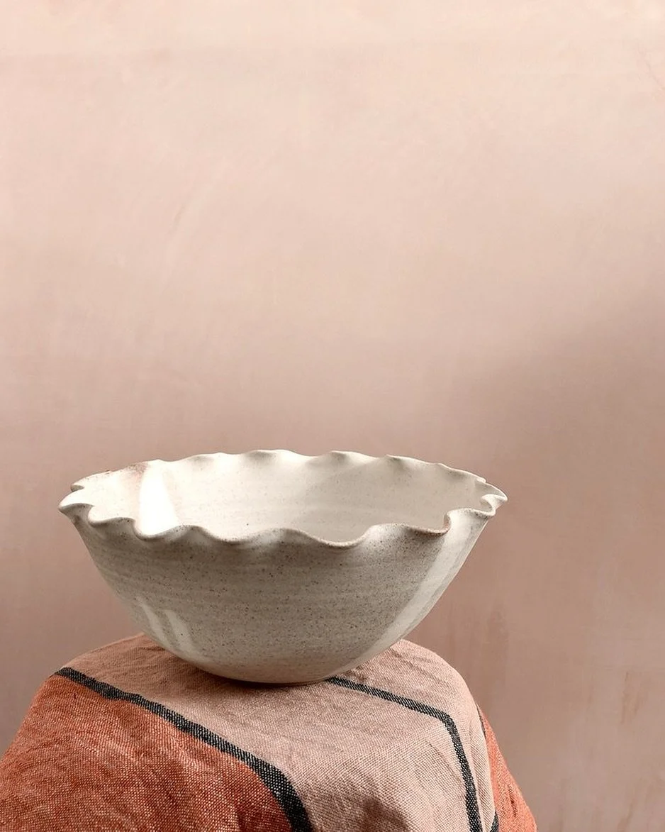 Working on more frilly delights to add to the collection this autumn/winter 🍂