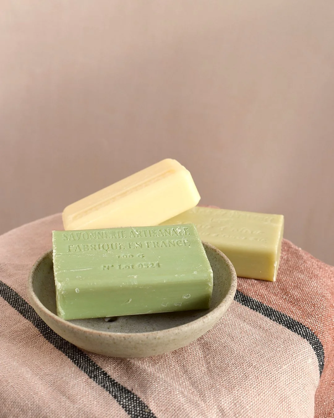 CHALK SOAP DISH W SOAP FOREDAYS 1.jpg