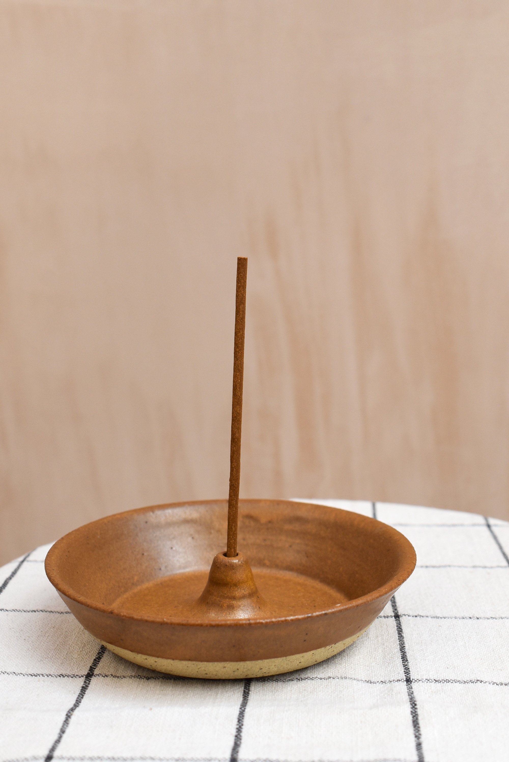 FOREDAYS INCENSE BURNER RUSSET BROWN.jpg