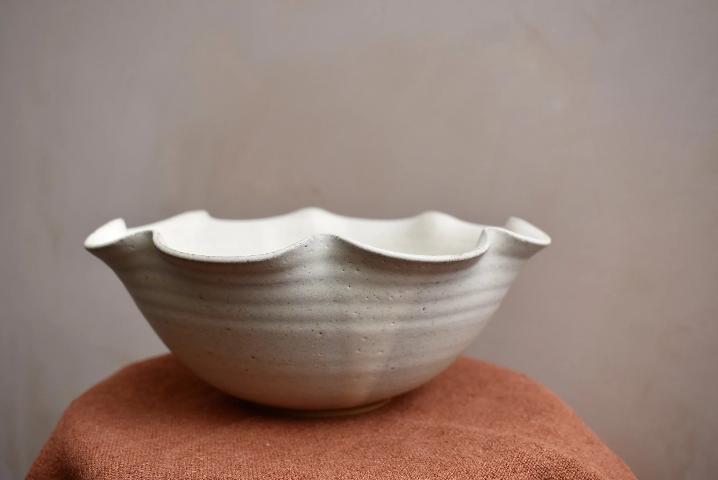 Large Frilly Bowl II