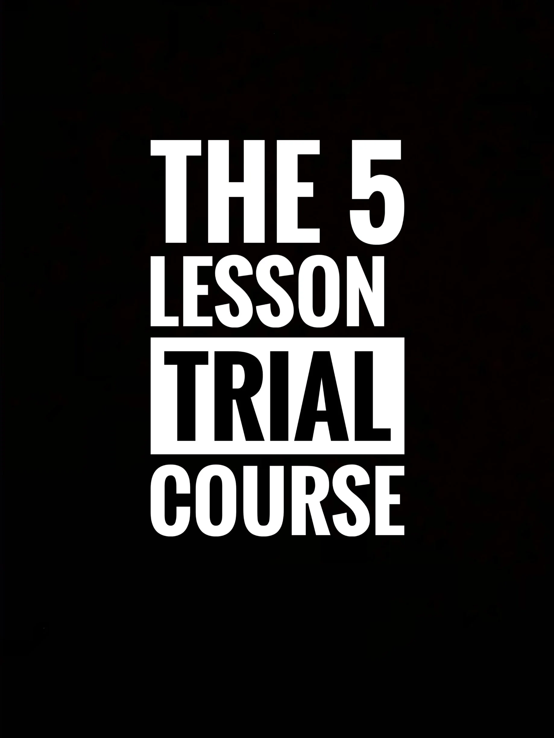 5 Class Introductory Course