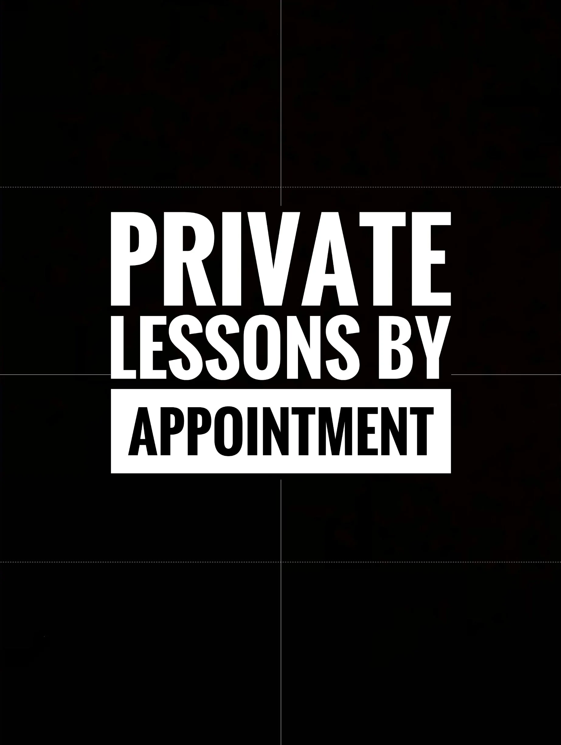 Private Lessons