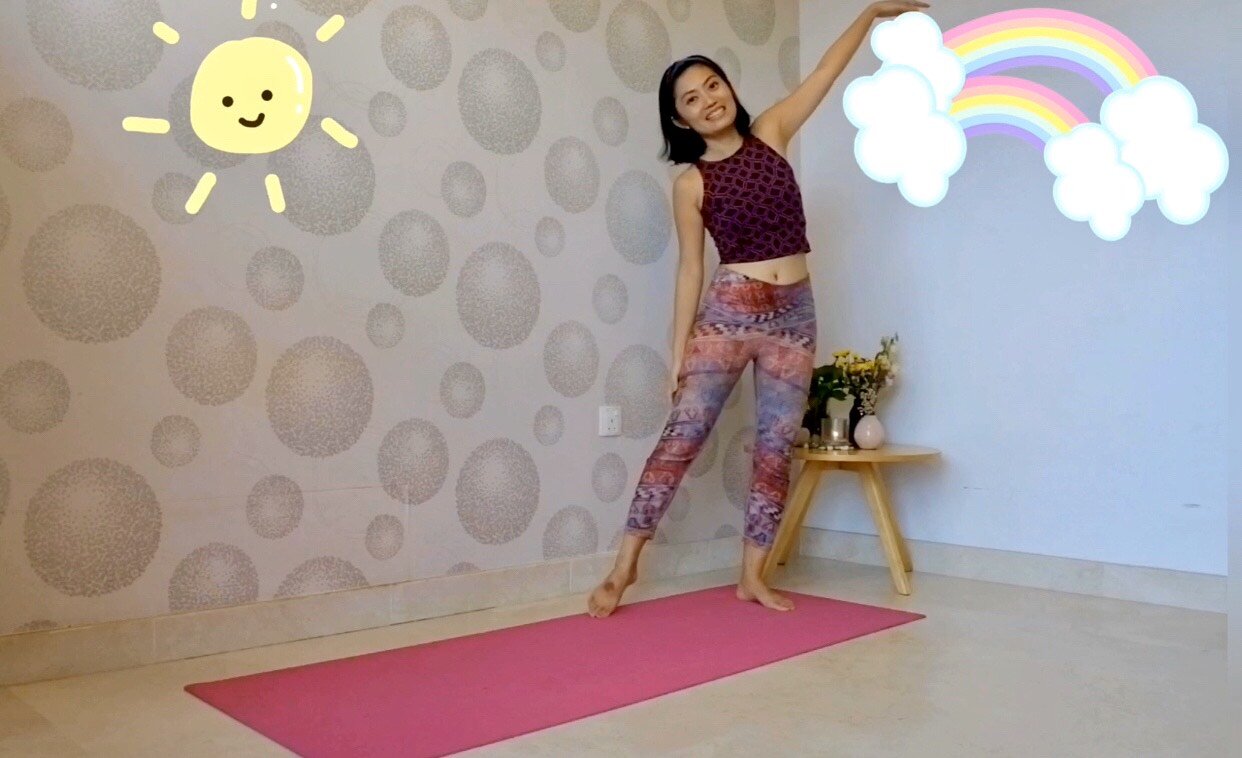 Gallery  Rainbow Blossom yoga class