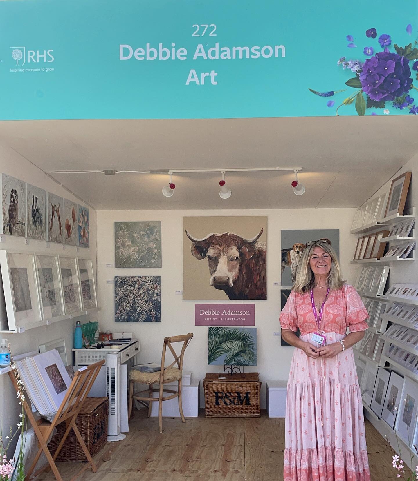 &ldquo;What a great show!&rdquo;
A massive thank you to everyone who visited my stand at RHS Tatton, lovely to see faces old and new and great to finally feel some normality🌸🌷🌻

.
.
.

#debbieadamsonart #rhs #rhstatton #rhstattonpark #rhstattonflo