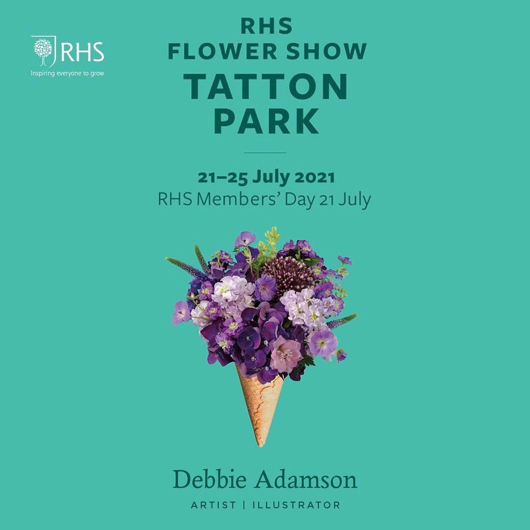 Delighted that I will be back at RHS Tatton next week, where I will be showcasing and selling my artwork 🌸
This year you can find me in my own Lodge in the RHS Botanical by Design area! 
Come and say hello to me in stand TP272, where you can find or