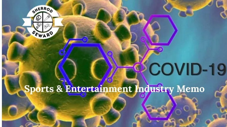 Memo to Sports and Entertainment Industry regarding Coronavirus COVID-19 affect on P-1 and O-1 visas