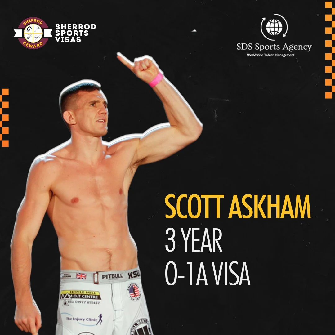 Exceptional martial artist Scott Askham receives O-1 visa