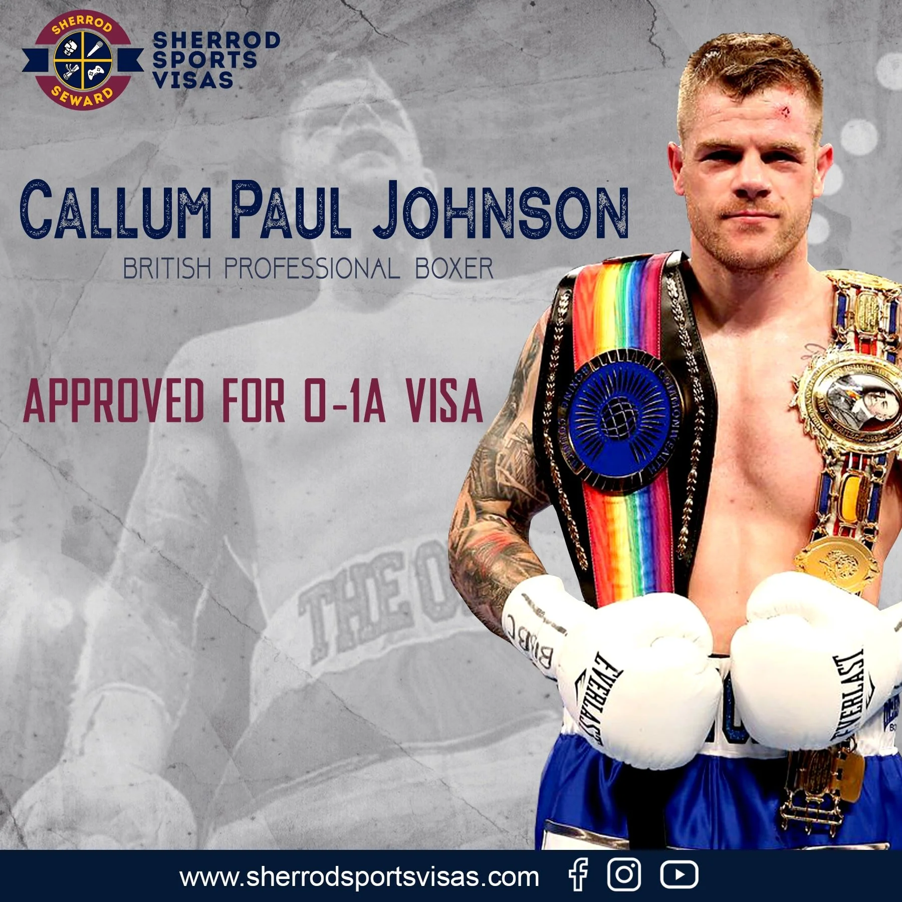 British Boxer Callum Johnson Successfully Obtains O-1 visa