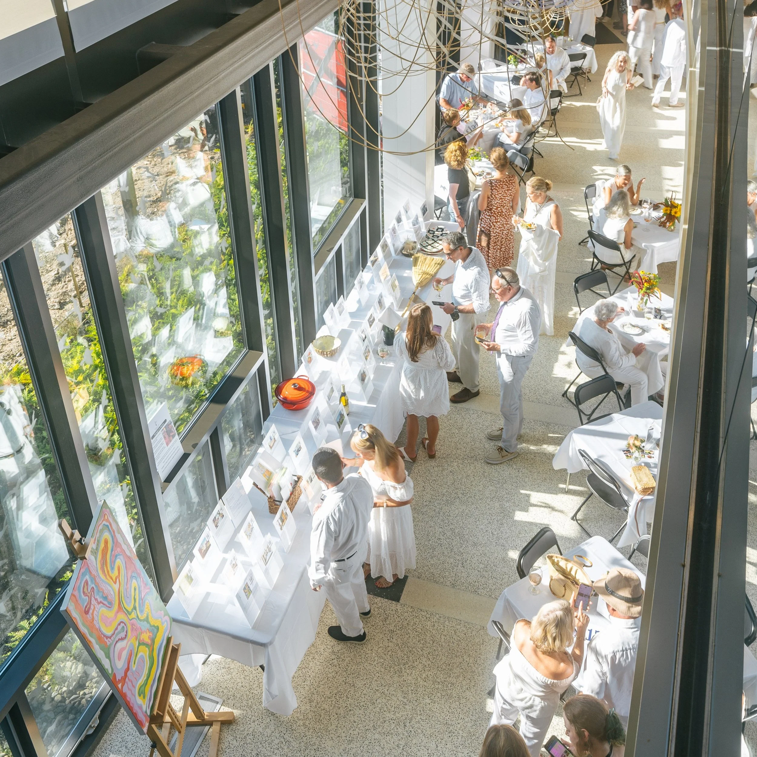 French and Travel-Themed Auction & “Dîner en Blanc,” Maine Style