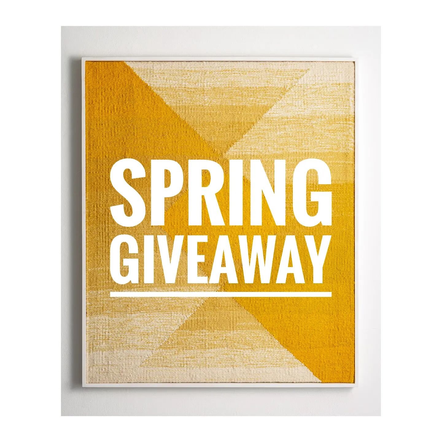 Lets do something funnn... 🌻🌼 A SPRING GIVEAWAY 🌼🌻

To celebrate the equinox and the arrival of the beautiful Spring, I am doing my first ever GIVEAWAY! 

Have the opportunity to win a free tapestry PRINT of your choice, to gift yourself or someo