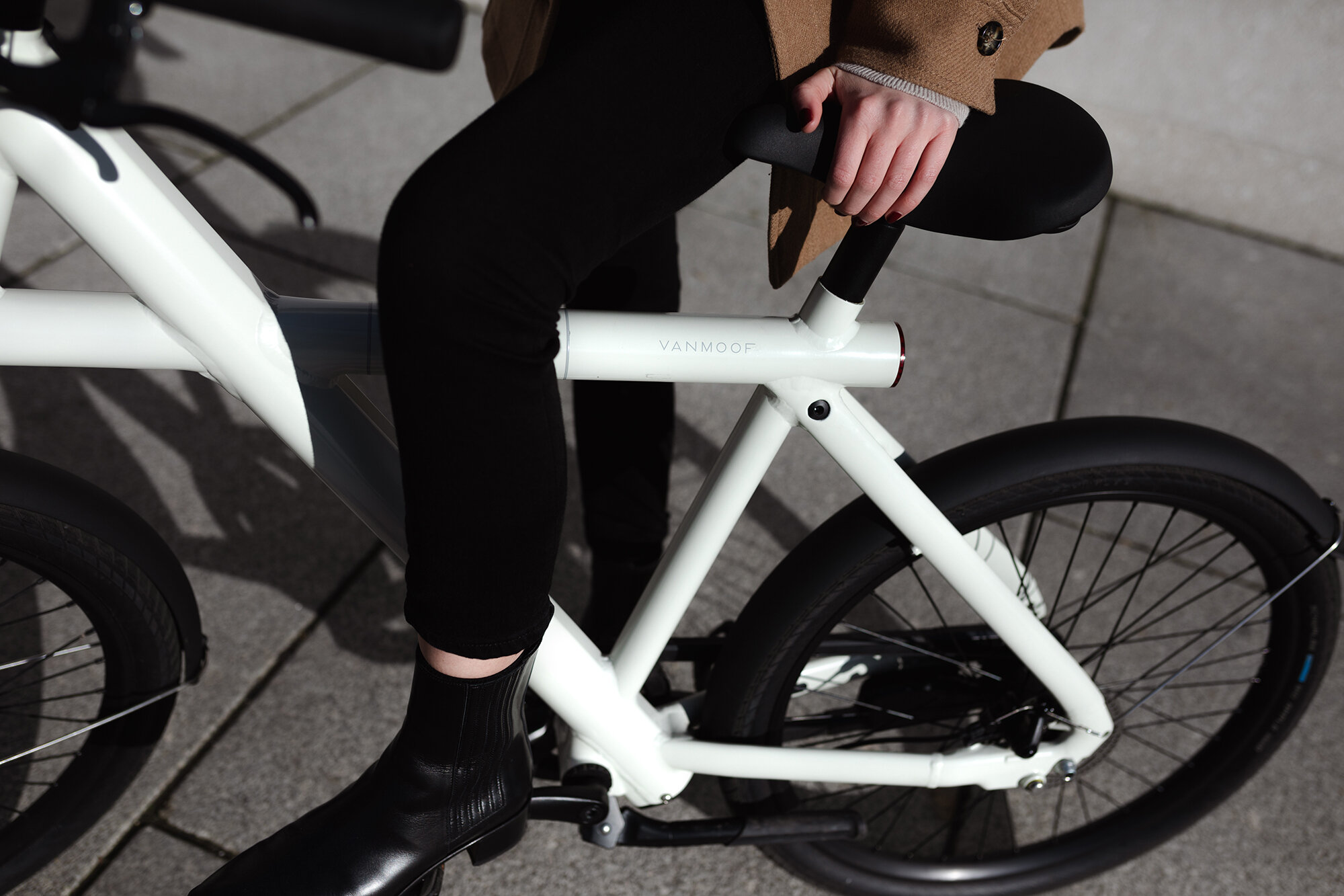 Detail of the Electrified X2 from VanMoof