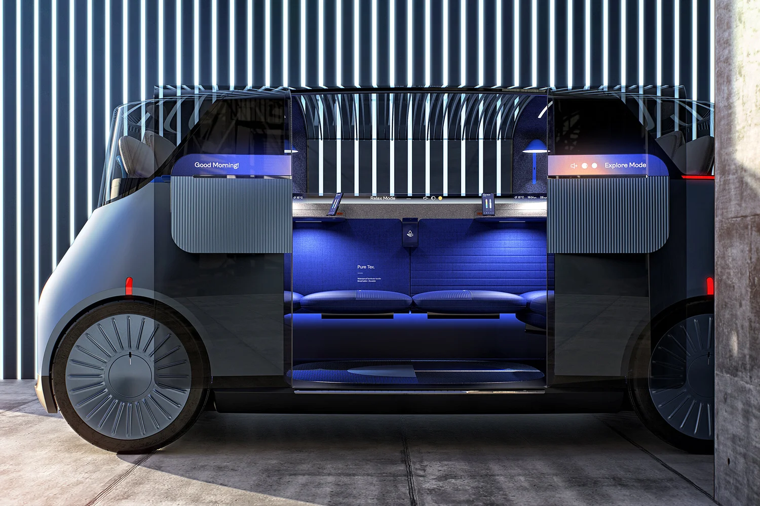 New Ride Auto ellectric — New Car for London envisions the future of autonomous ride ...