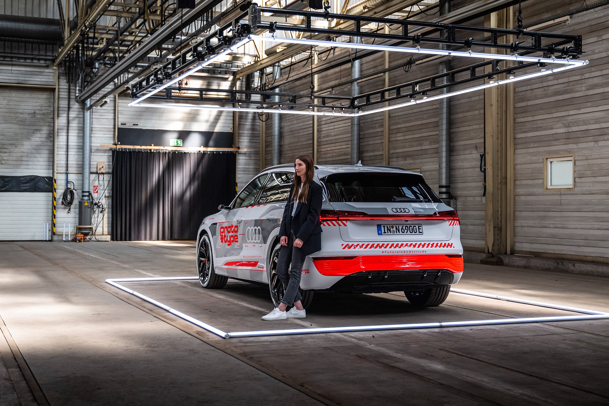 Britta Reineke explores the exterior design new Audi e-tron prototype