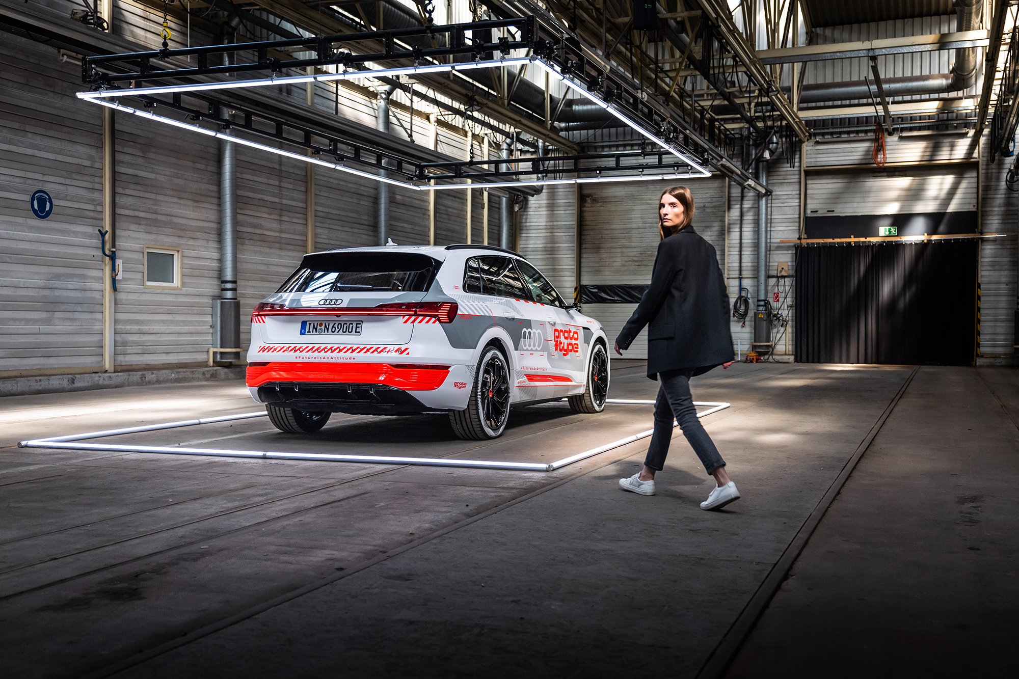 Britta Reineke explores the exterior design new Audi e-tron prototype