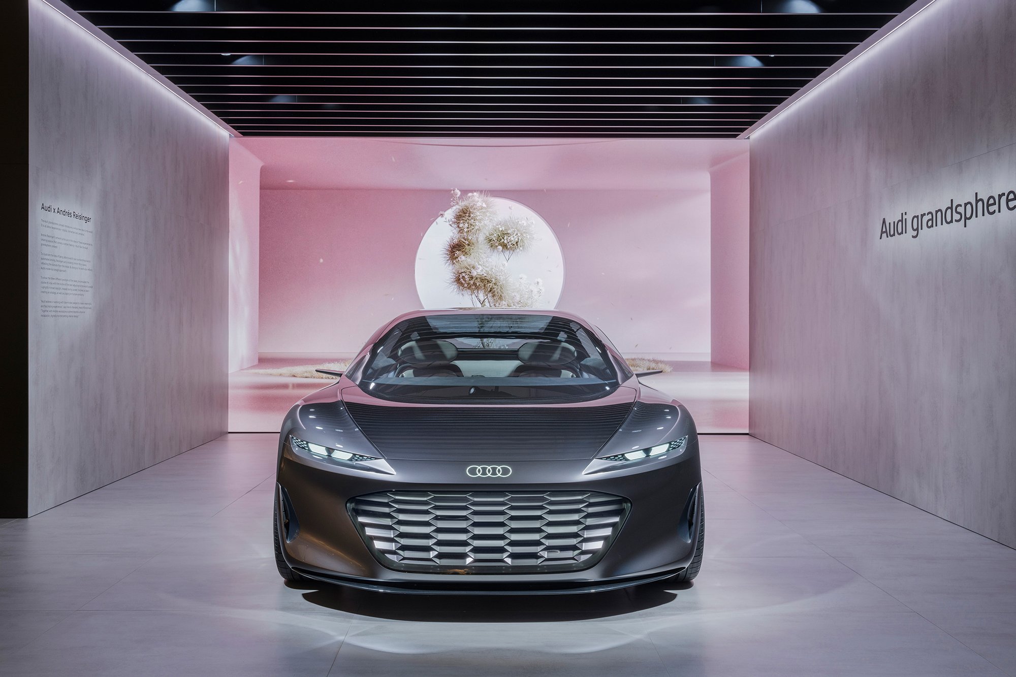 The Audi grandsphere concept at Design Miami