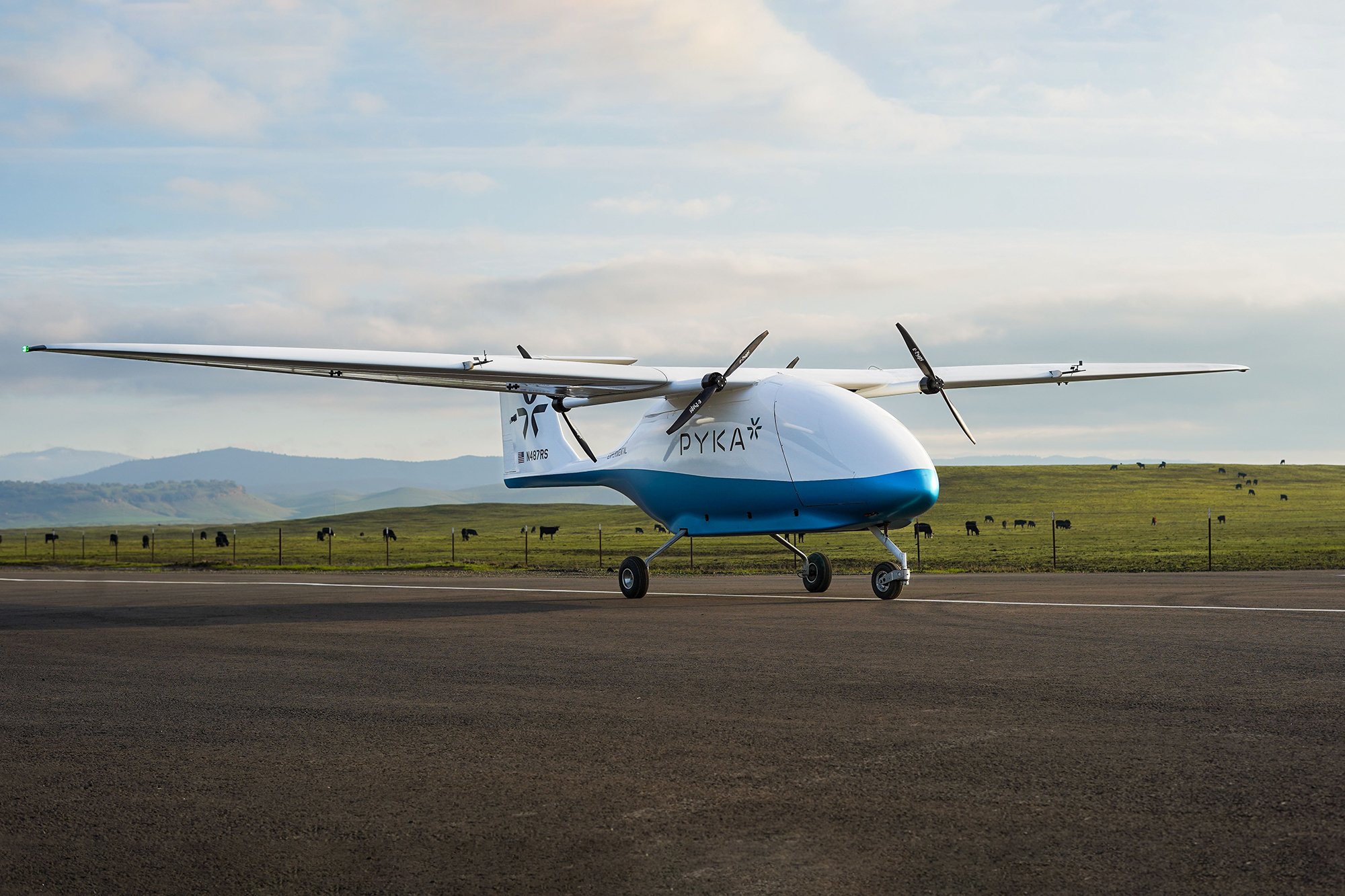 Pyka's autonomous electric Pelican Cargo 