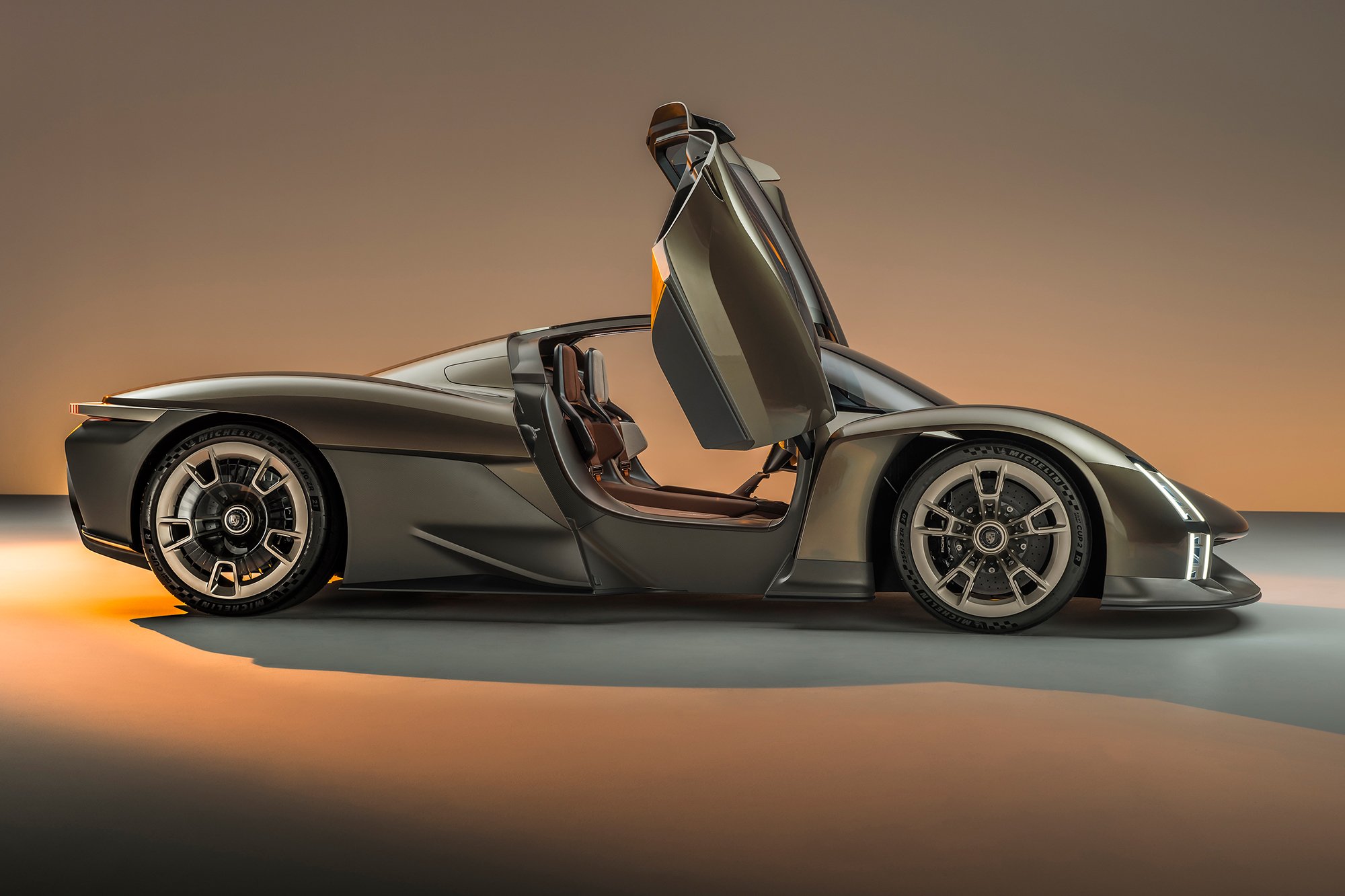 Porsche Mission X – concept study of an electric hypercar 