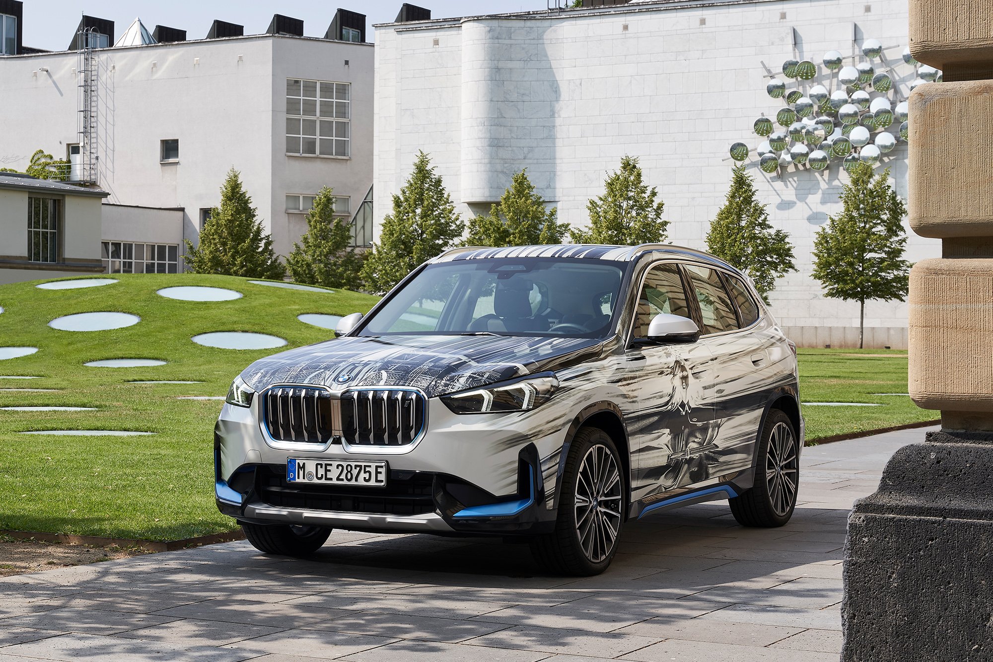 BMW unveils exclusive iX1 created by Marc Brandenburg
