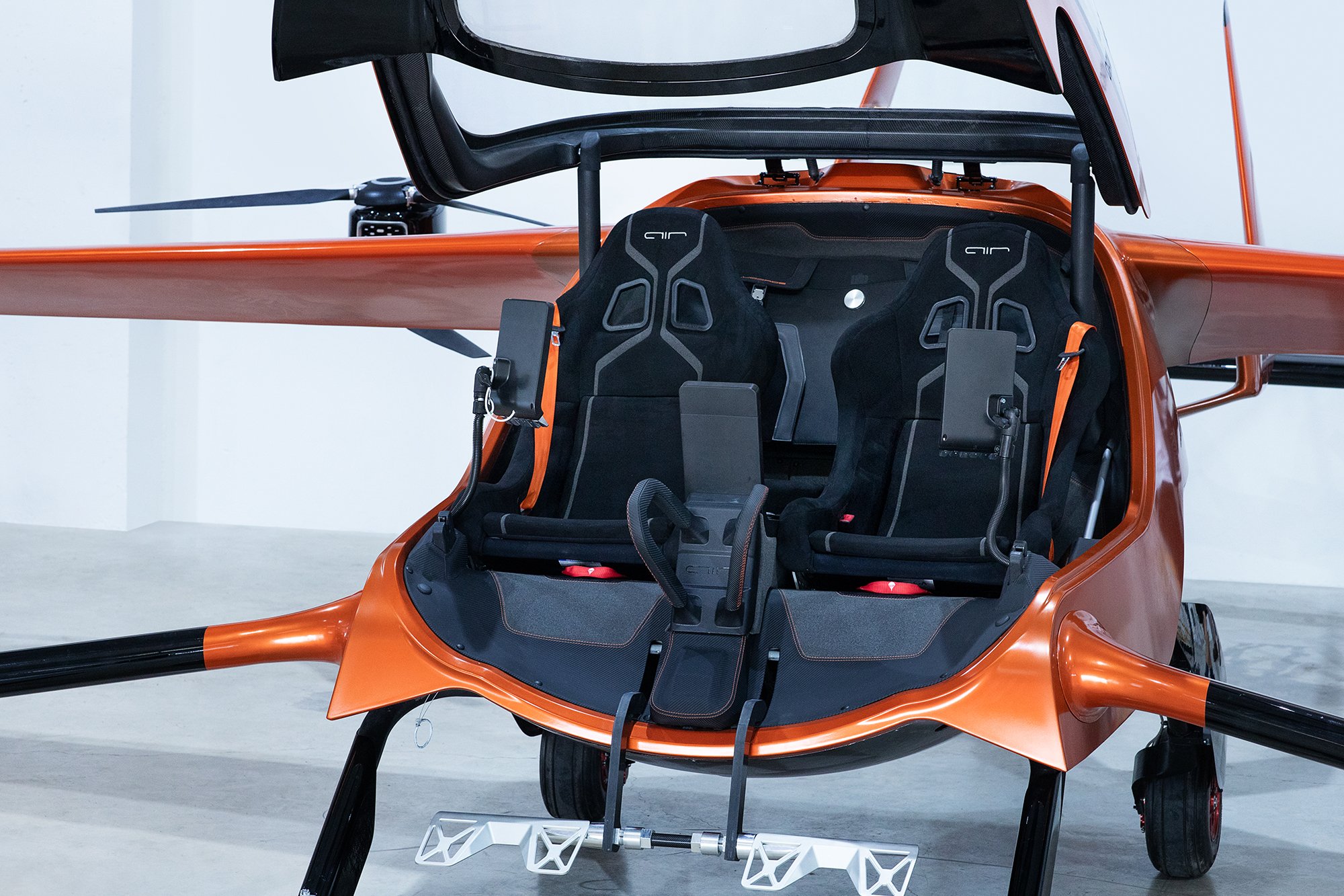 Interior design of the eVTOL aircraft AIR ONE