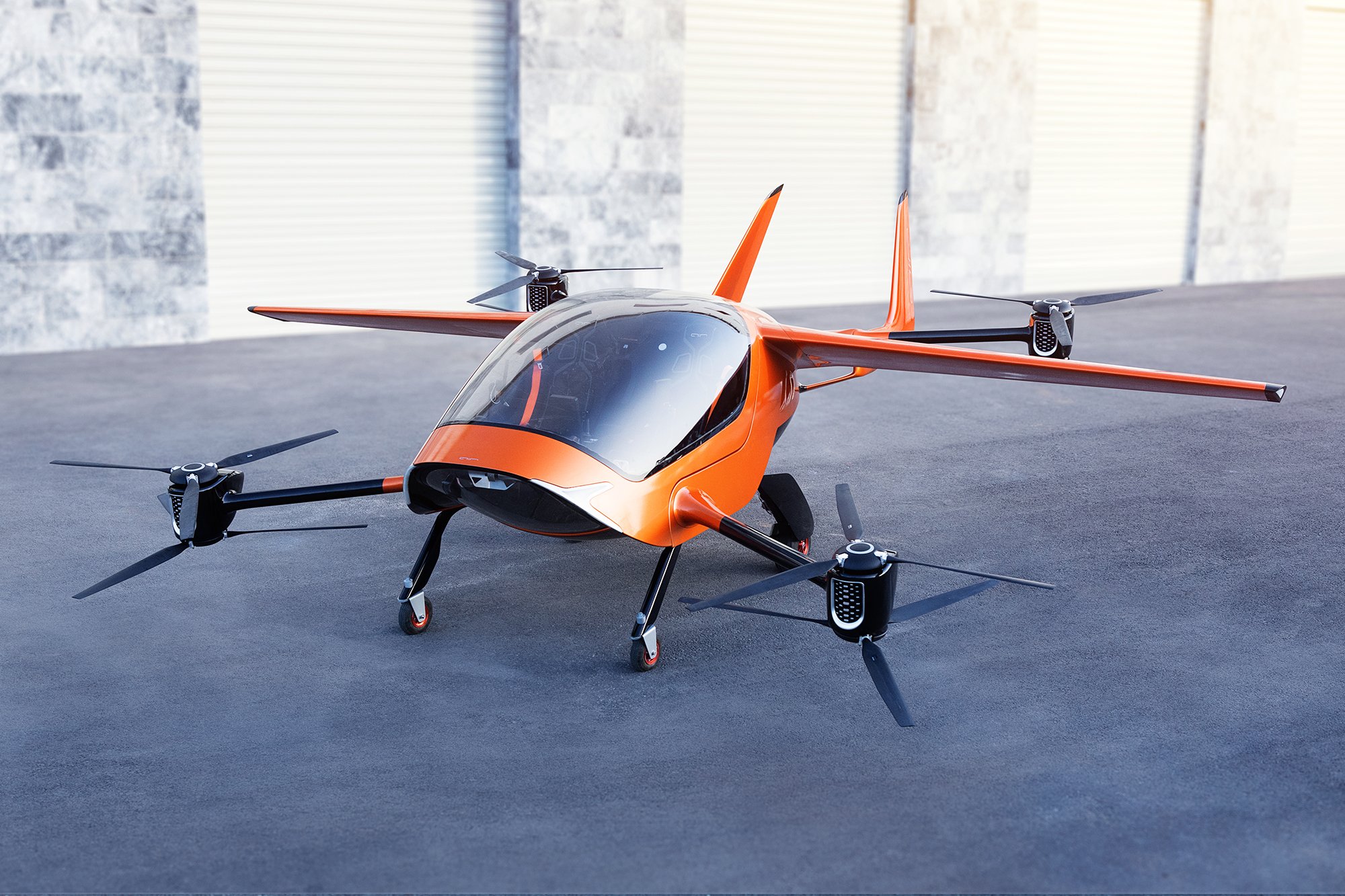 Exterior design of the eVTOL aircraft AIR ONE