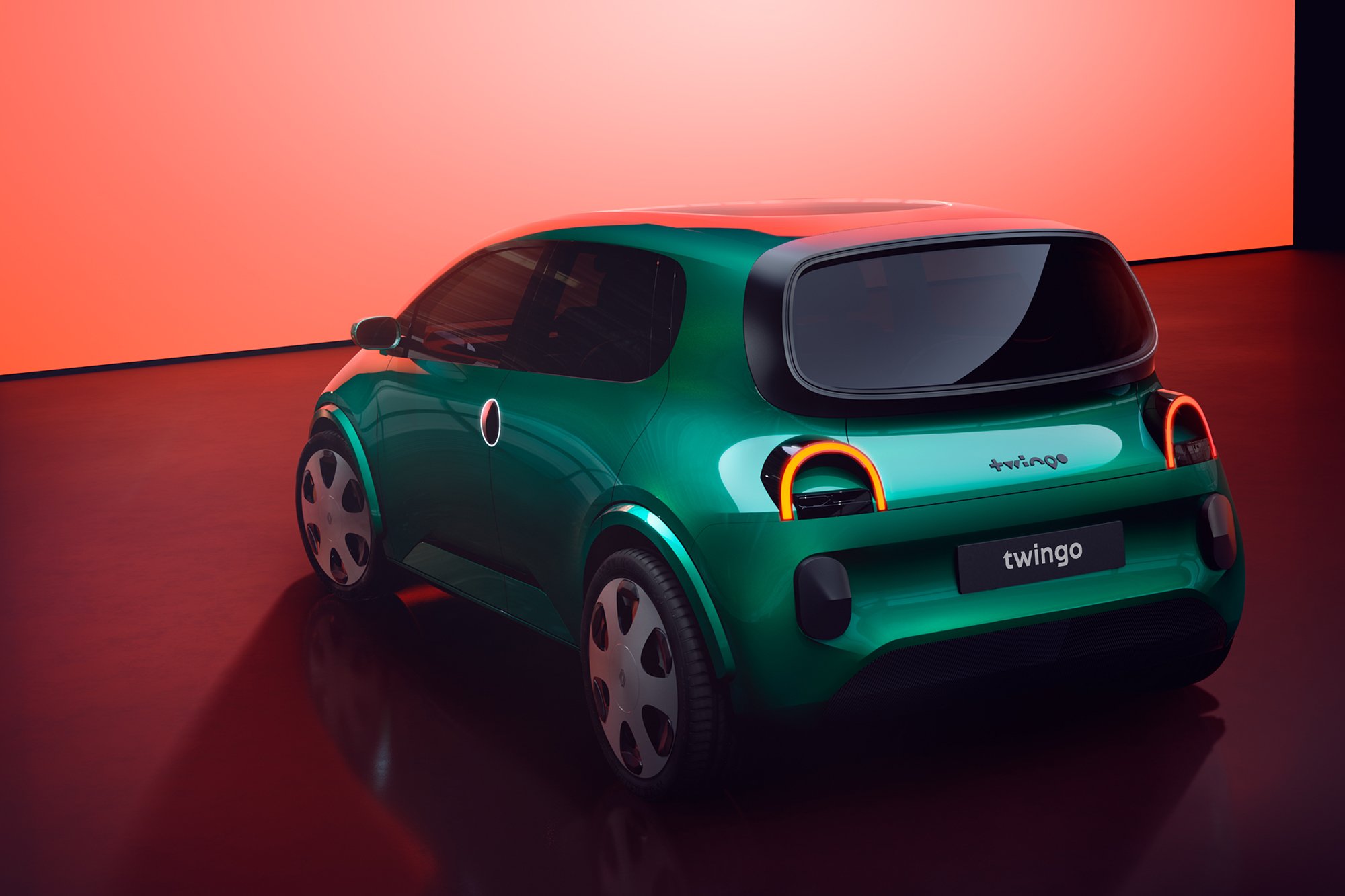 The exterior design of the Renault Legend – a comeback of the Twingo as an electric car