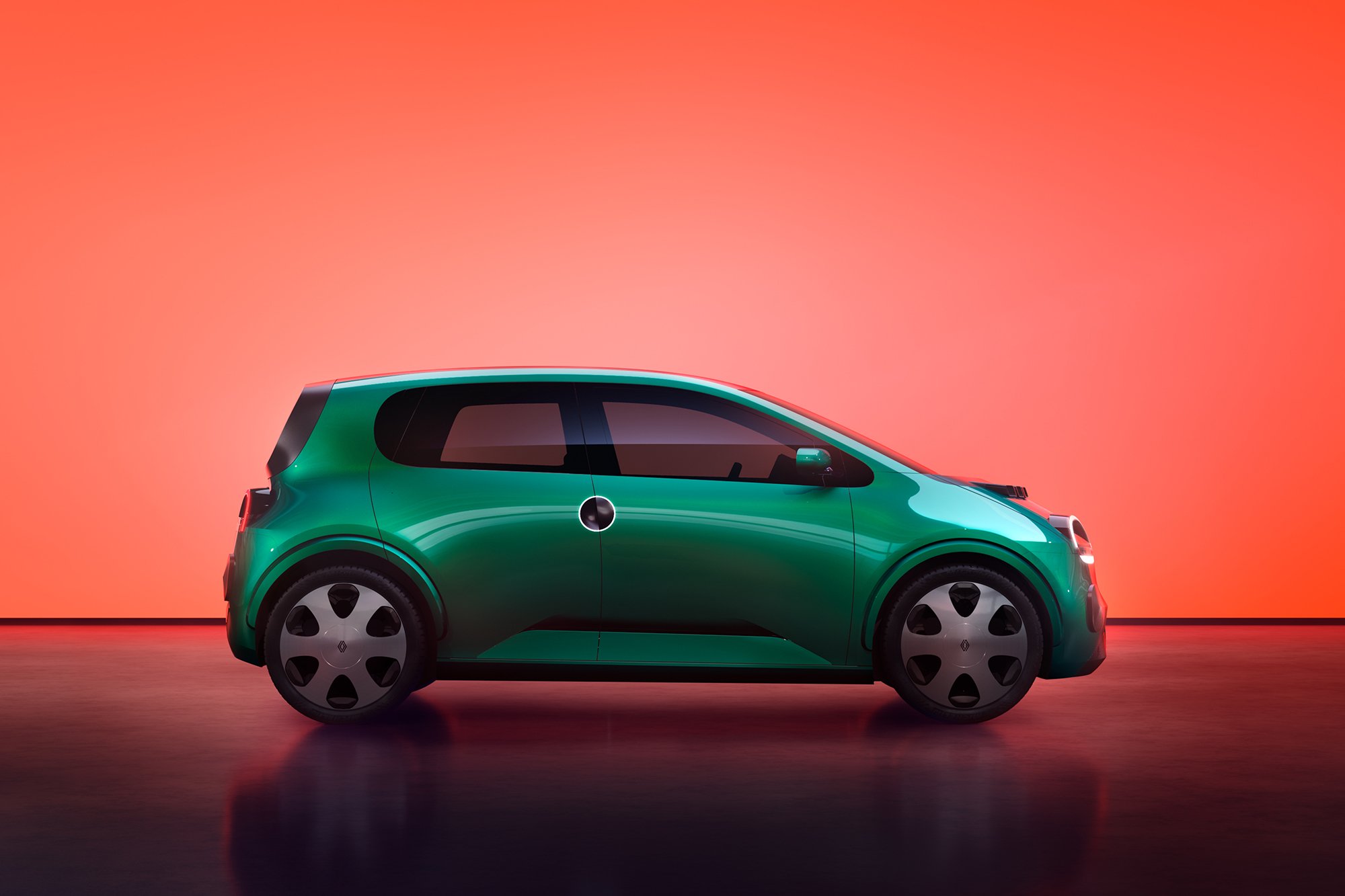 The exterior design of the Renault Legend – a comeback of the Twingo as an electric car