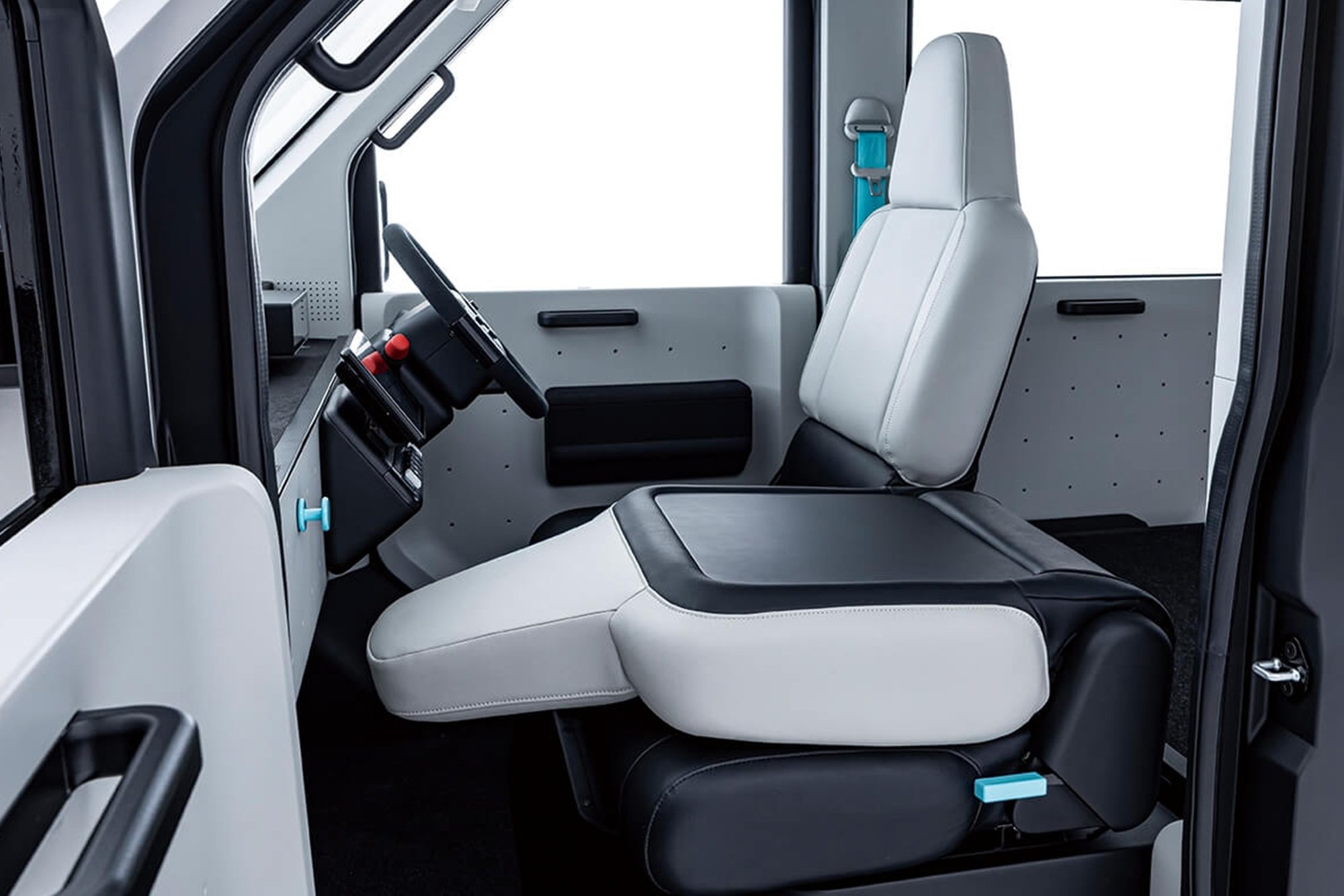 The interior design of HW Electro Puzzle – a modular electric minivan