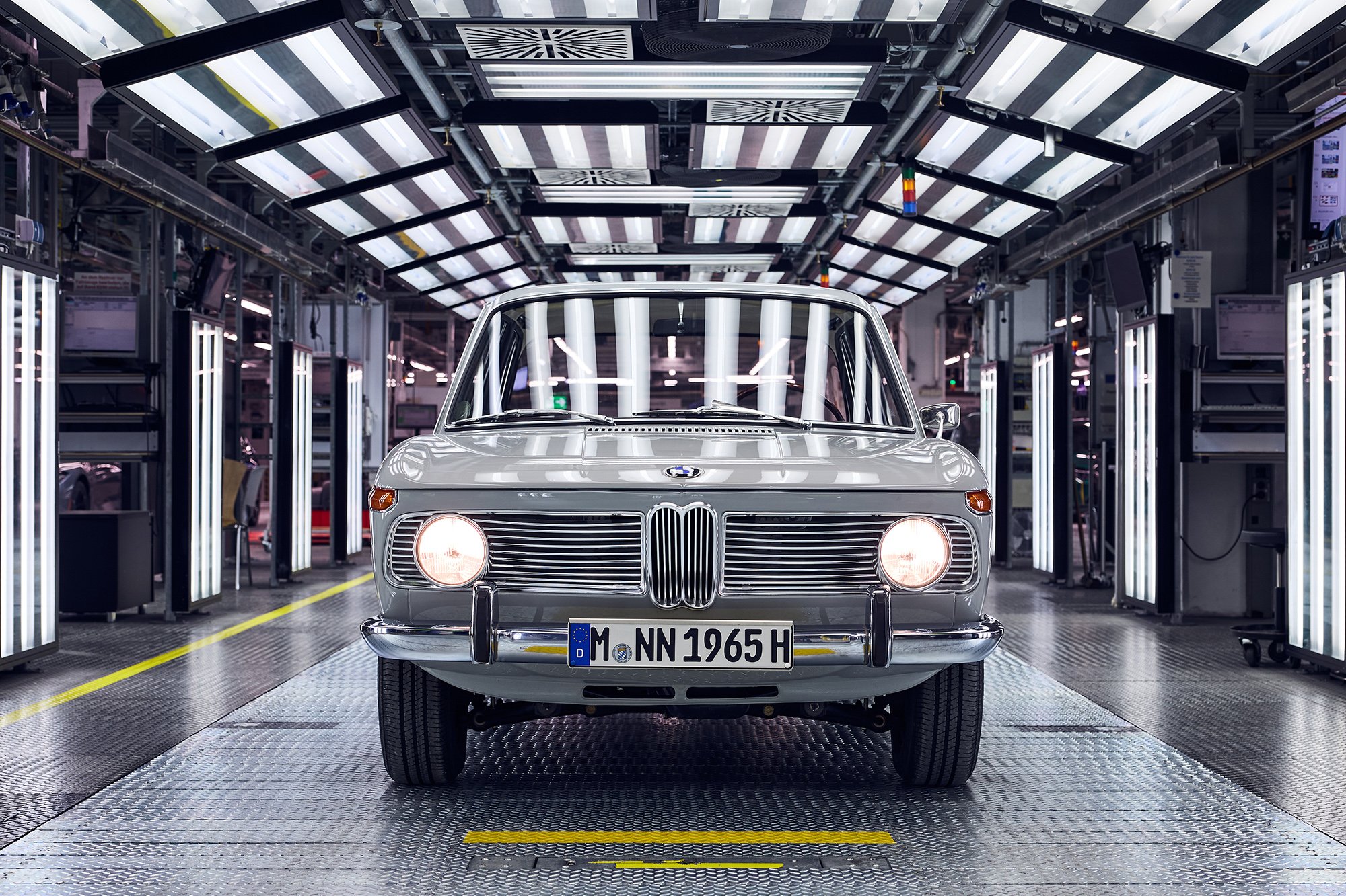 BMW 501 on production in BMW Group Plant Munich