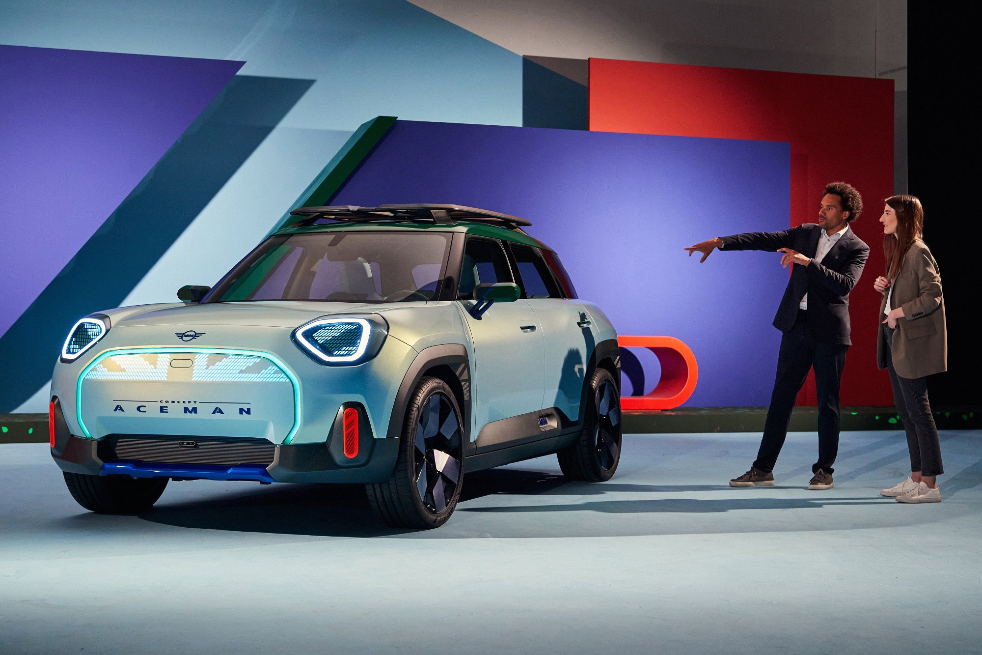 Aceman! Meet the next electric Mini