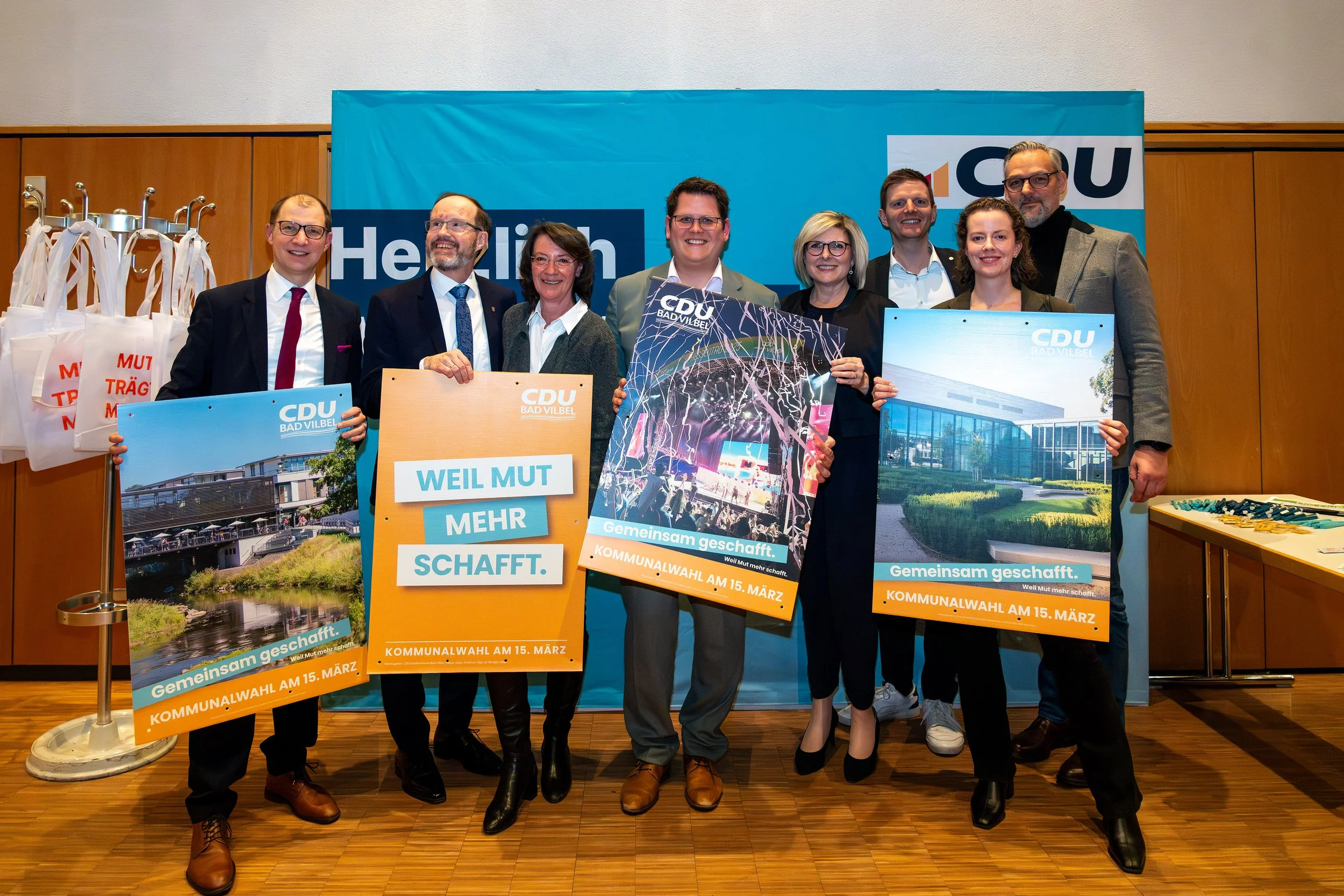 „Weil Mut mehr schafft.“ – CDU Bad Vilbel startet mit Neujahrstreffen in den Kommunalwahlkampf