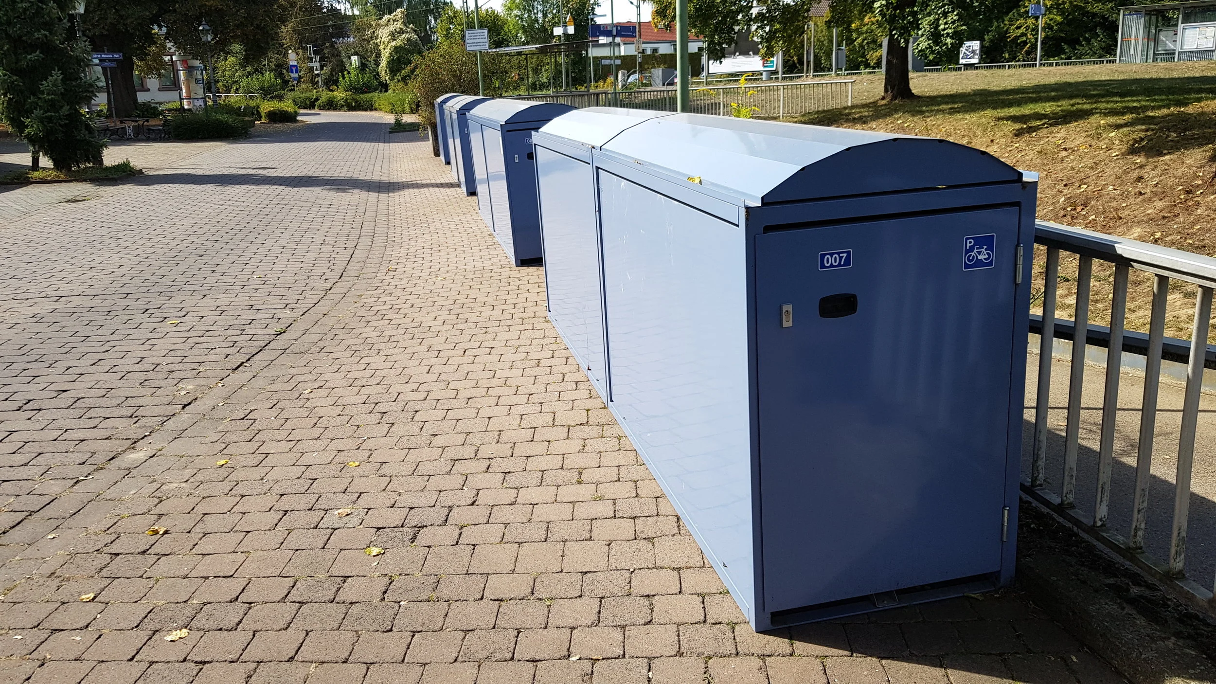 Fahrradgaragen in Dortelweil fast vollständig belegt