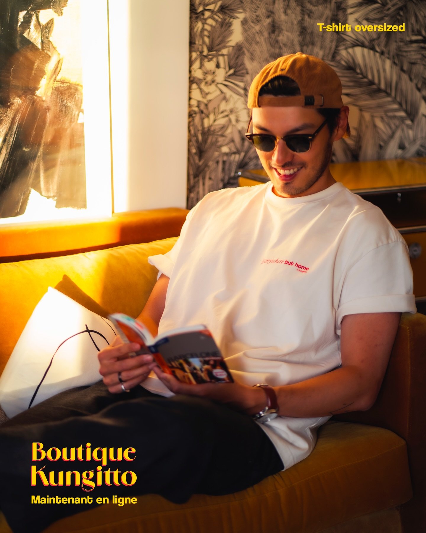 La boutique Kungitto est EN LIGNE 🏄 🌊 . 
Un style d&eacute;contract&eacute;, parfait pour voyager un weekend sur une planche de tout type, que &ccedil;a soit sur les vagues, l&rsquo;asphalte ou sur la neige (oui oui, m&ecirc;me si &ccedil;a fait fr