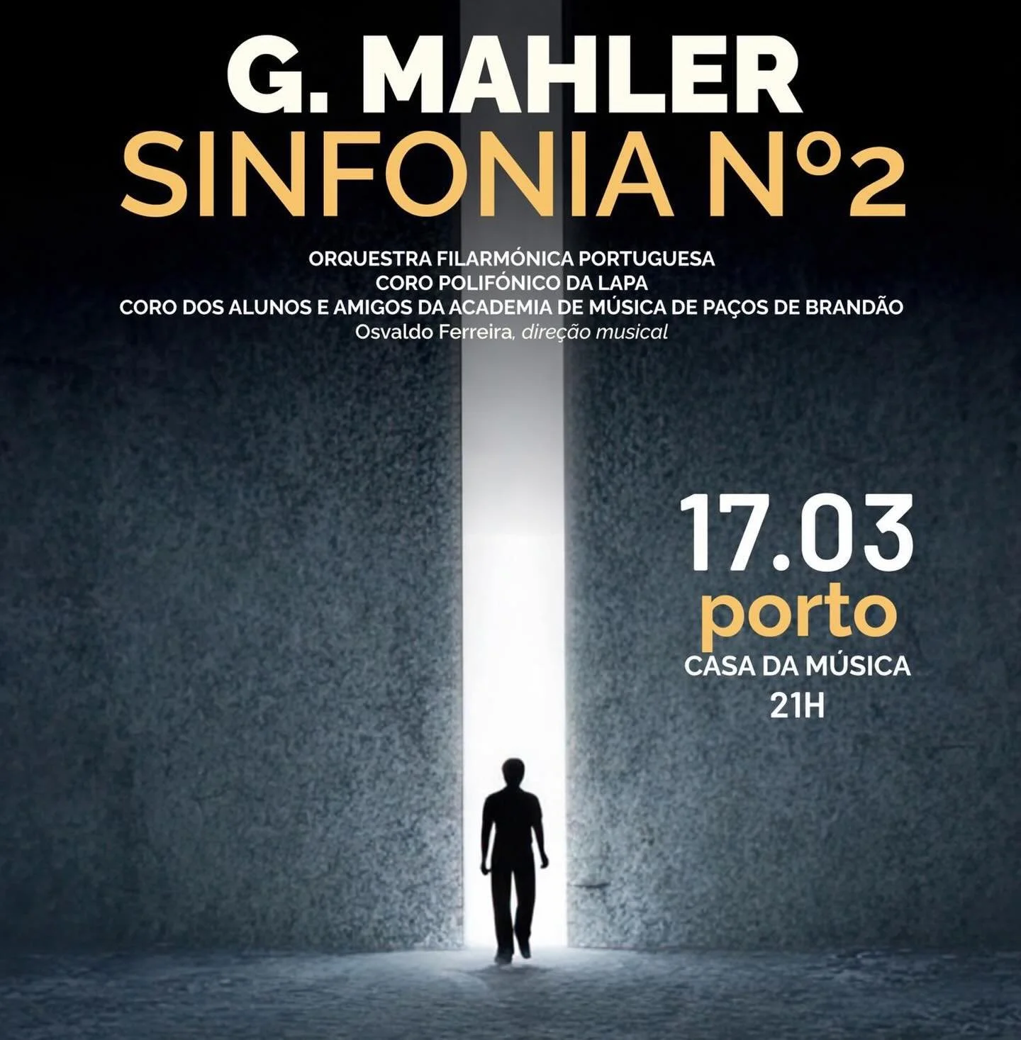 Mahler: Symphony No.2 with the Portuguese Philharmonic Orchestra (cover)