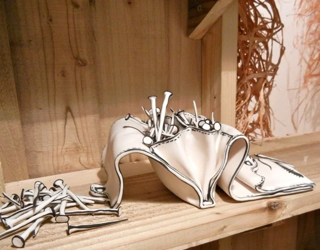 Purse of Nails - part of 'Out of the House' Installation.jpg