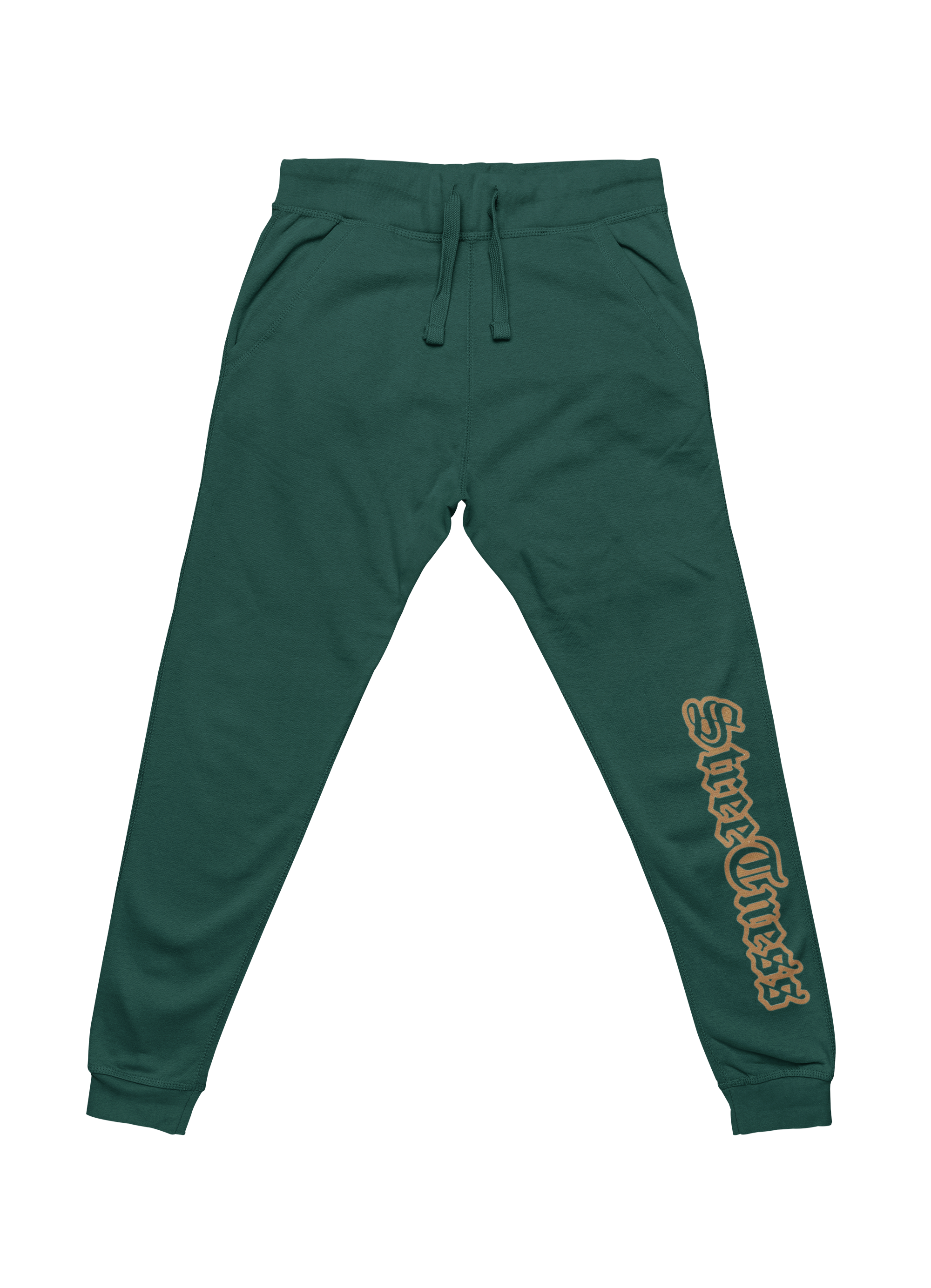 STREETNESS HUNTER GREEN SWEATPANTS