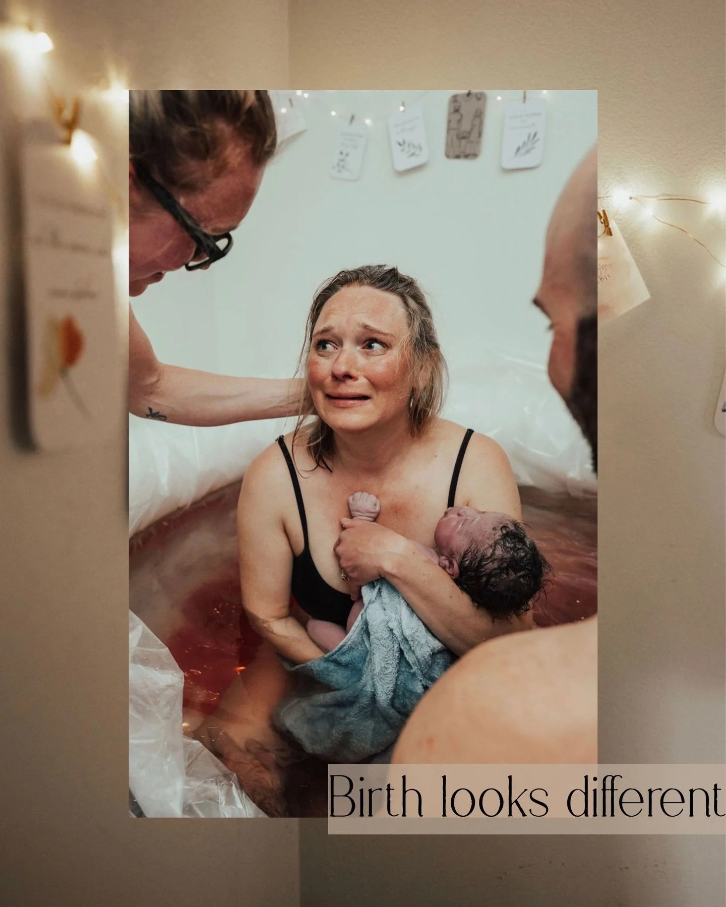 There&rsquo;s something magical about birthing in a home you&rsquo;ve made your own. 🤍

Every corner of the room mattered &mdash; soft lighting, calming aromas, affirmations whispered on the wall, and the people she loves most surrounding her. Her h