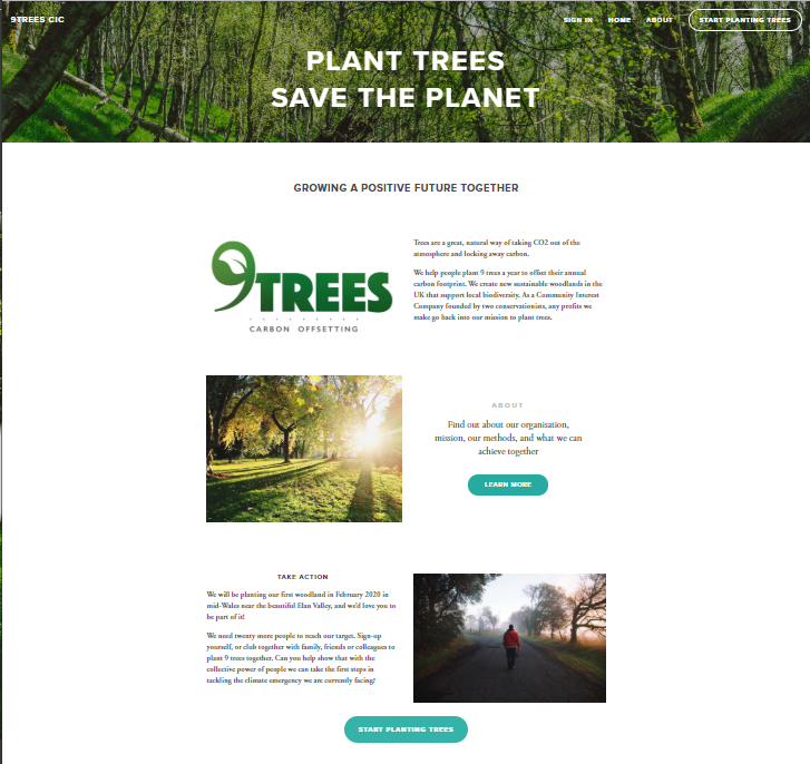 9Trees website launch