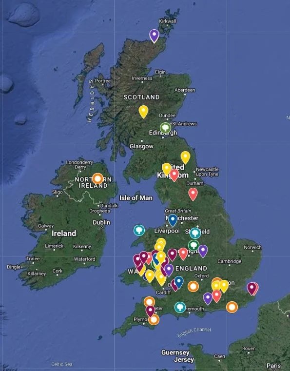 9trees planting sites map