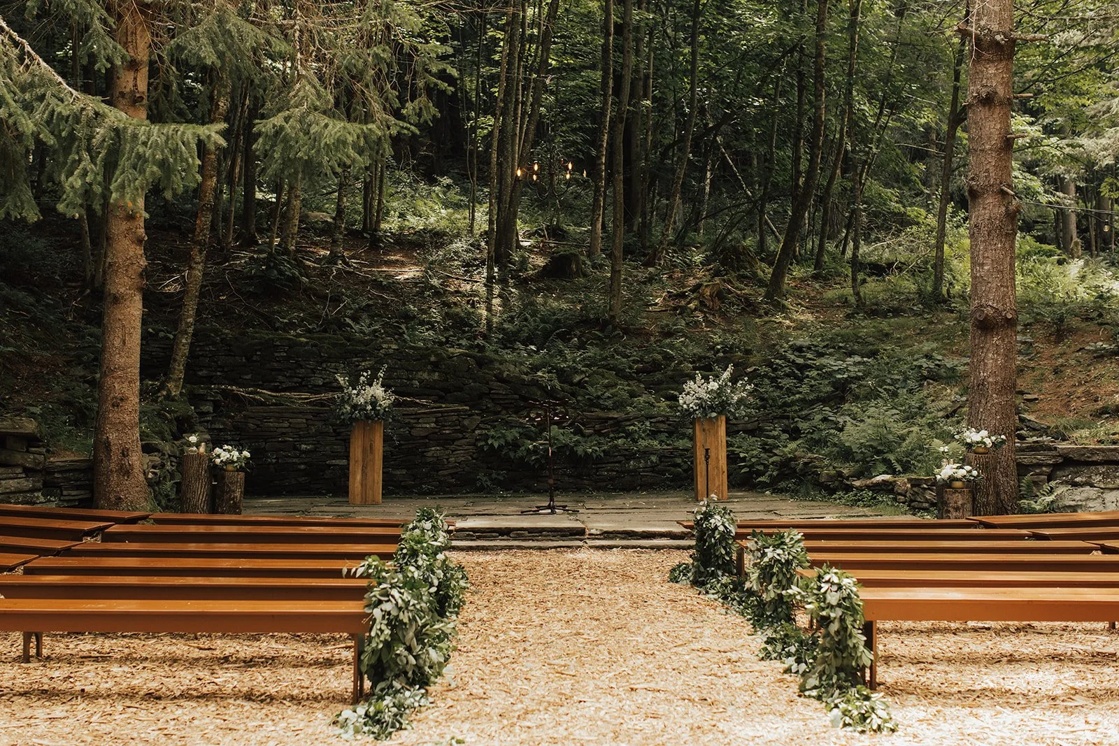 Woodland Wedding Ceremony