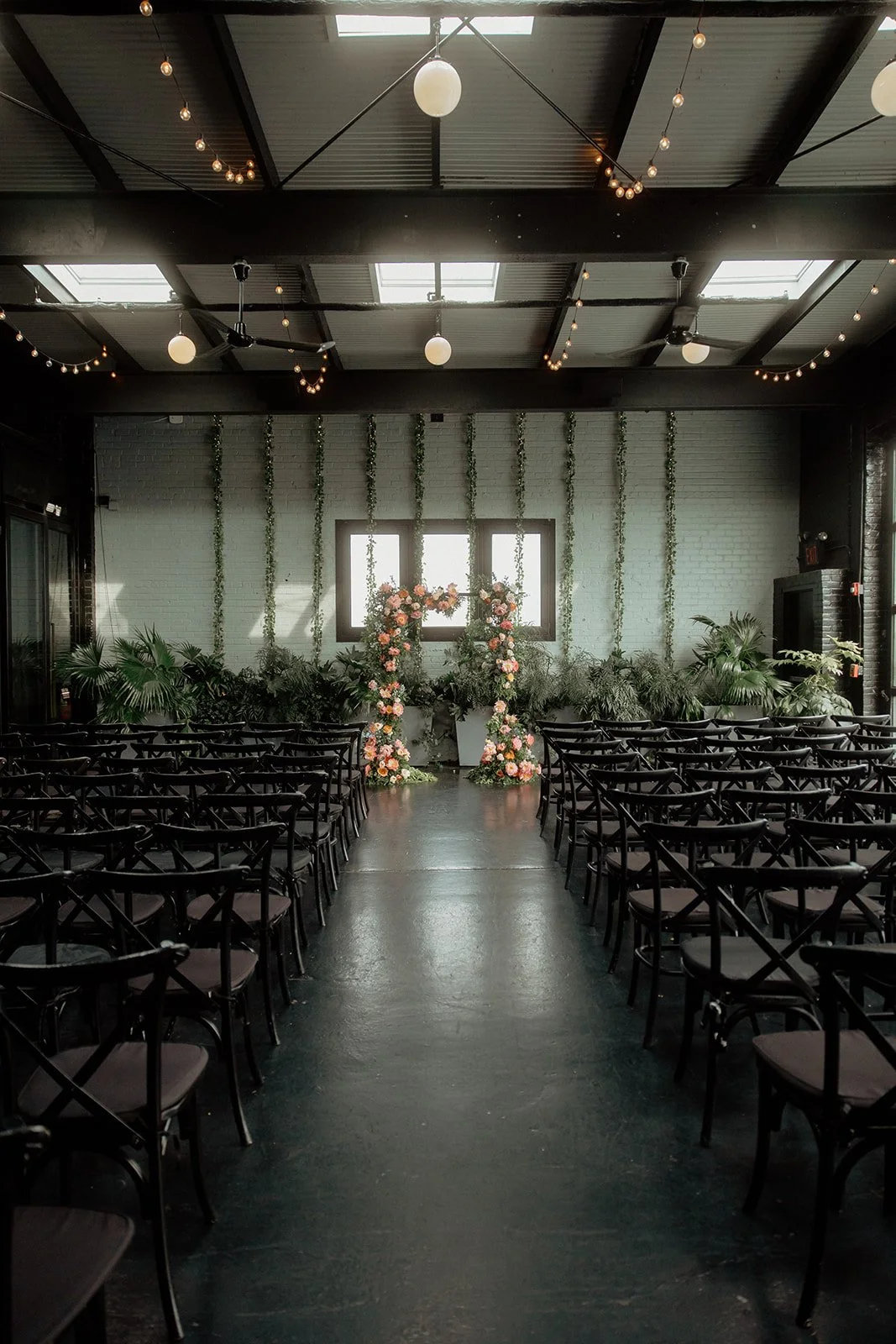 Rachel + Rex' Coral and Dusty Blue Brooklyn Wedding — A Petal to Peddle