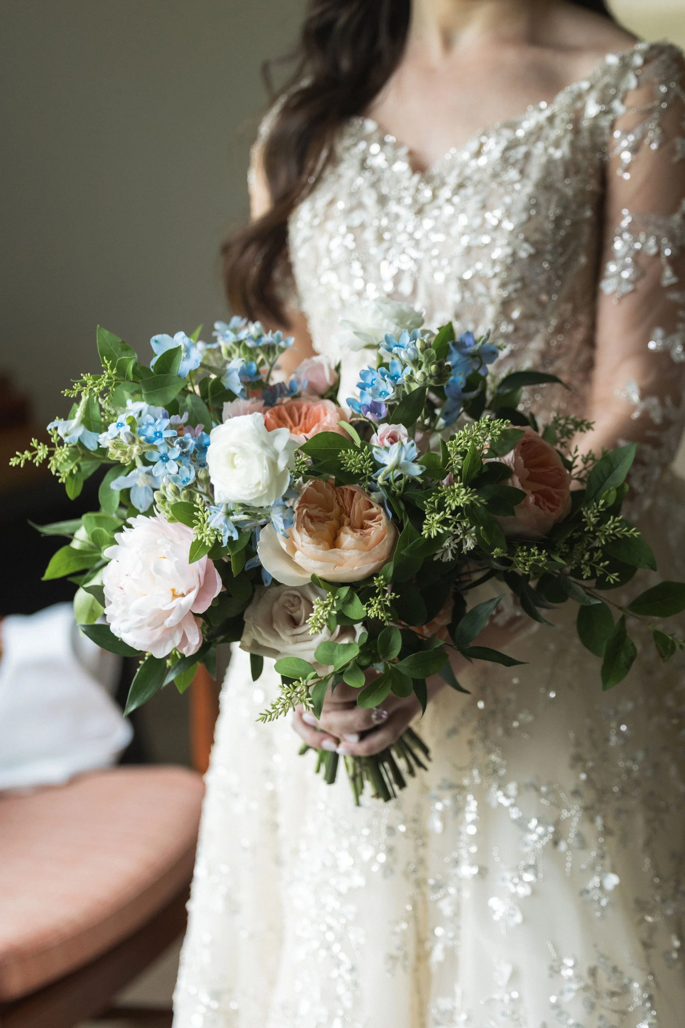Talia’s Bridal Bouquet | Kenoza Hall Catskills Wedding Florals